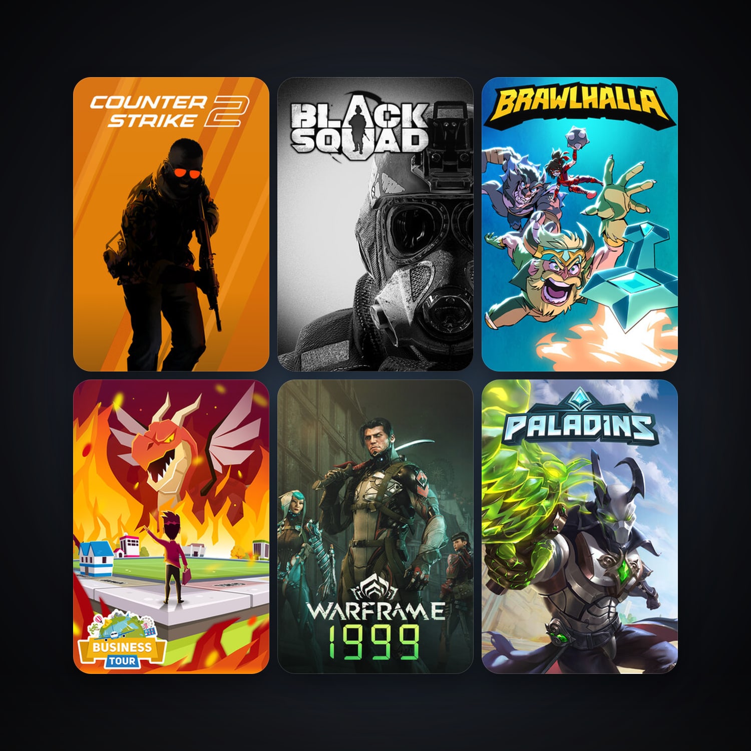 CS2 Prime + Warframe, 15 games, clean — HabibiAccounts