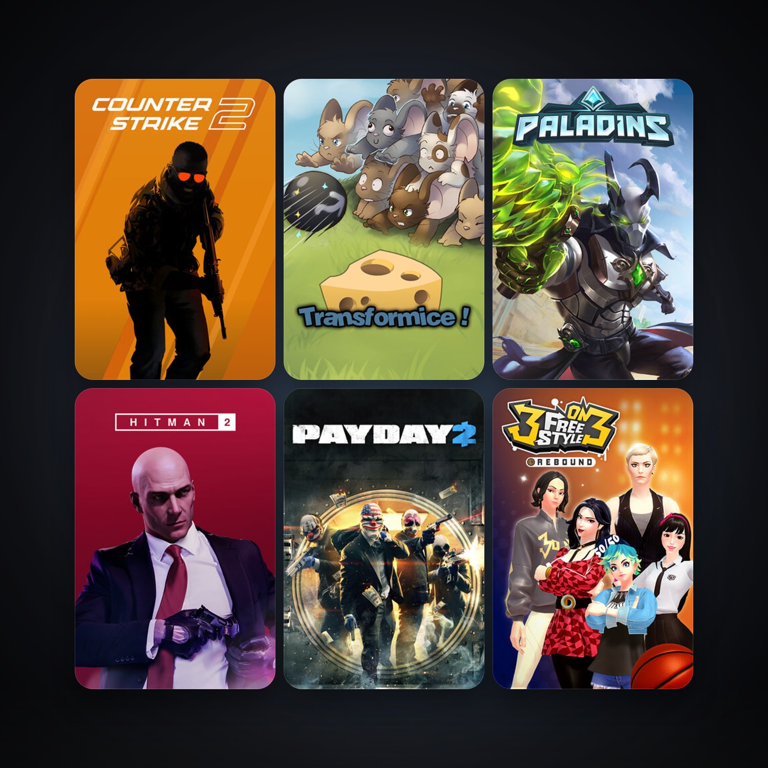 CS2 Prime + PAYDAY 2, 10 games, Steam 10, clean — HabibiAccounts