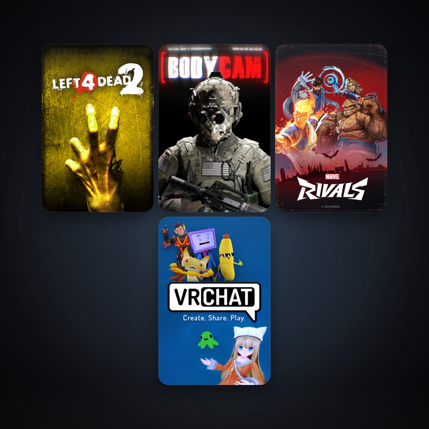Left 4 Dead 2 + Free CS2 (No Prime), 9 games, clean — HabibiAccounts