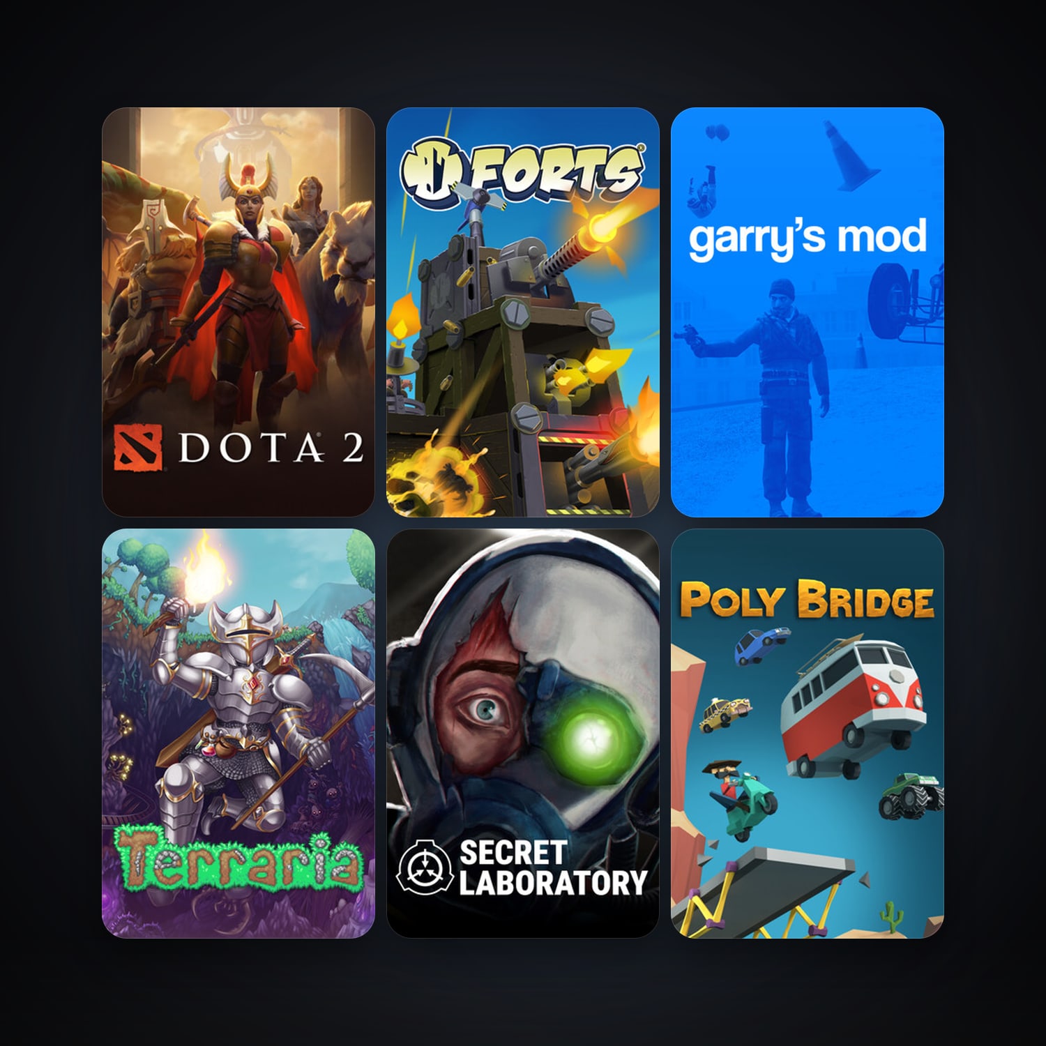 Dota 2 + Garry's Mod, 18 games, clean — HabibiAccounts