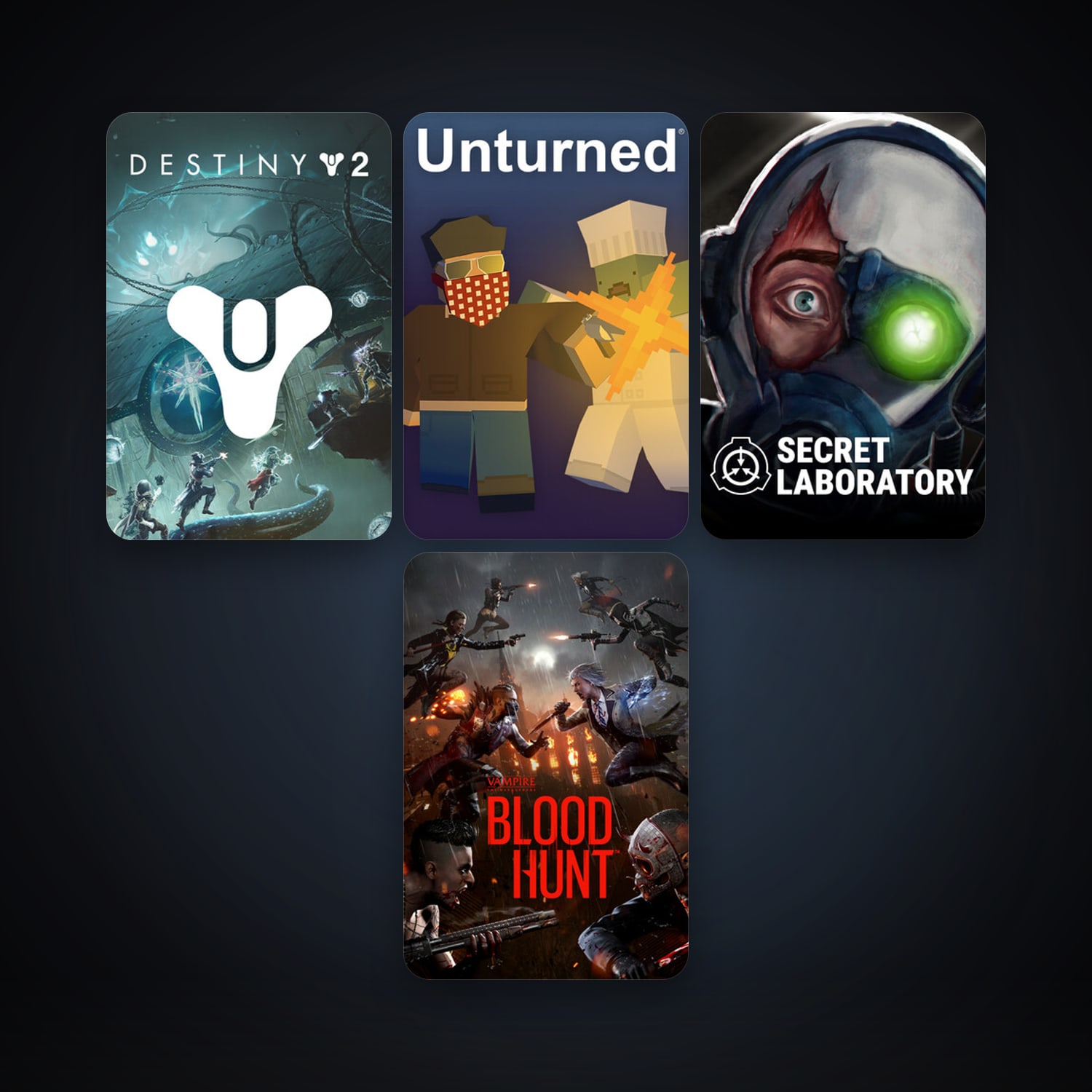 Unturned + SCP: Secret Laboratory, 12 games, clean — HabibiAccounts