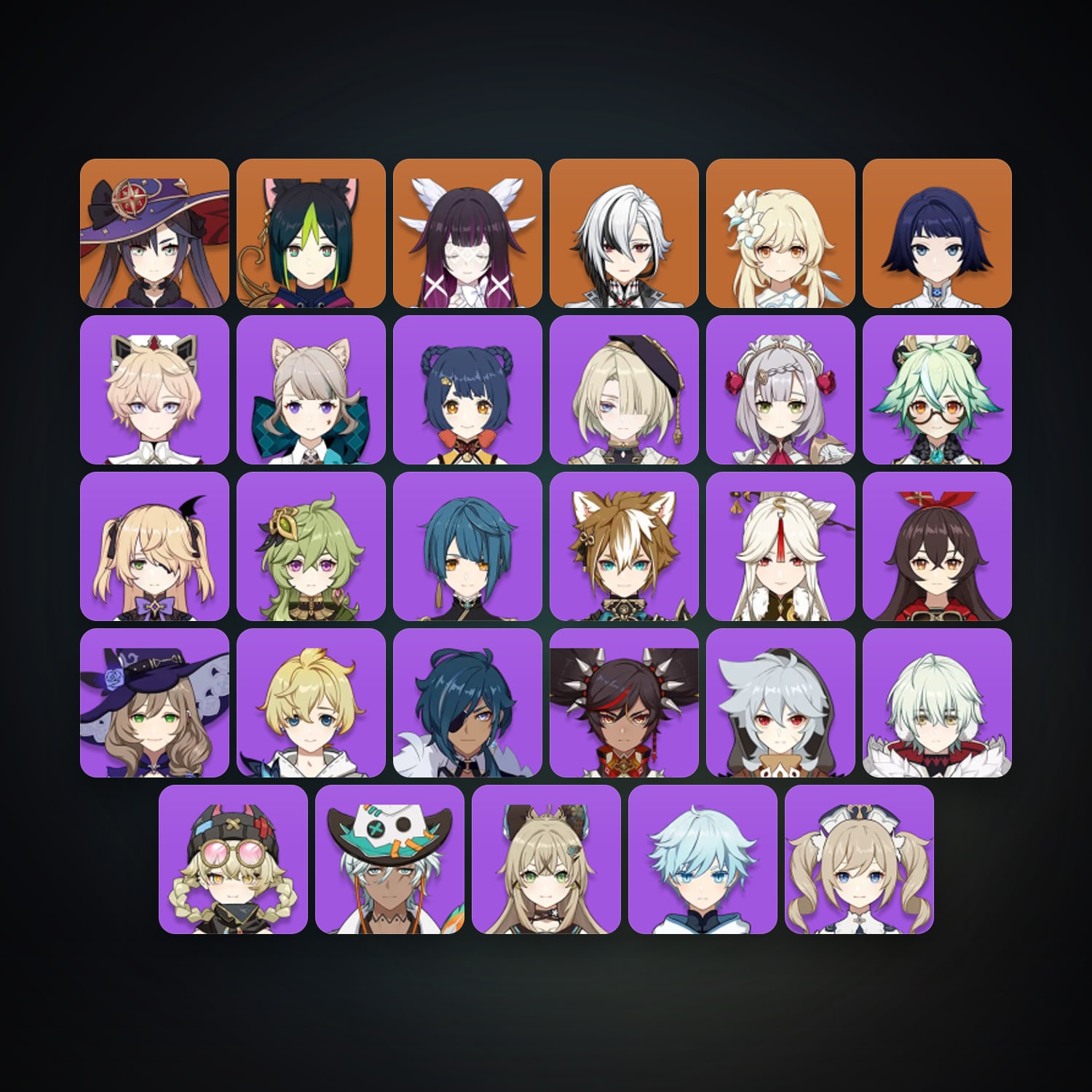 Genshin Impact | AR 45 | 29 Chars | 4× 5★ — HabibiAccounts