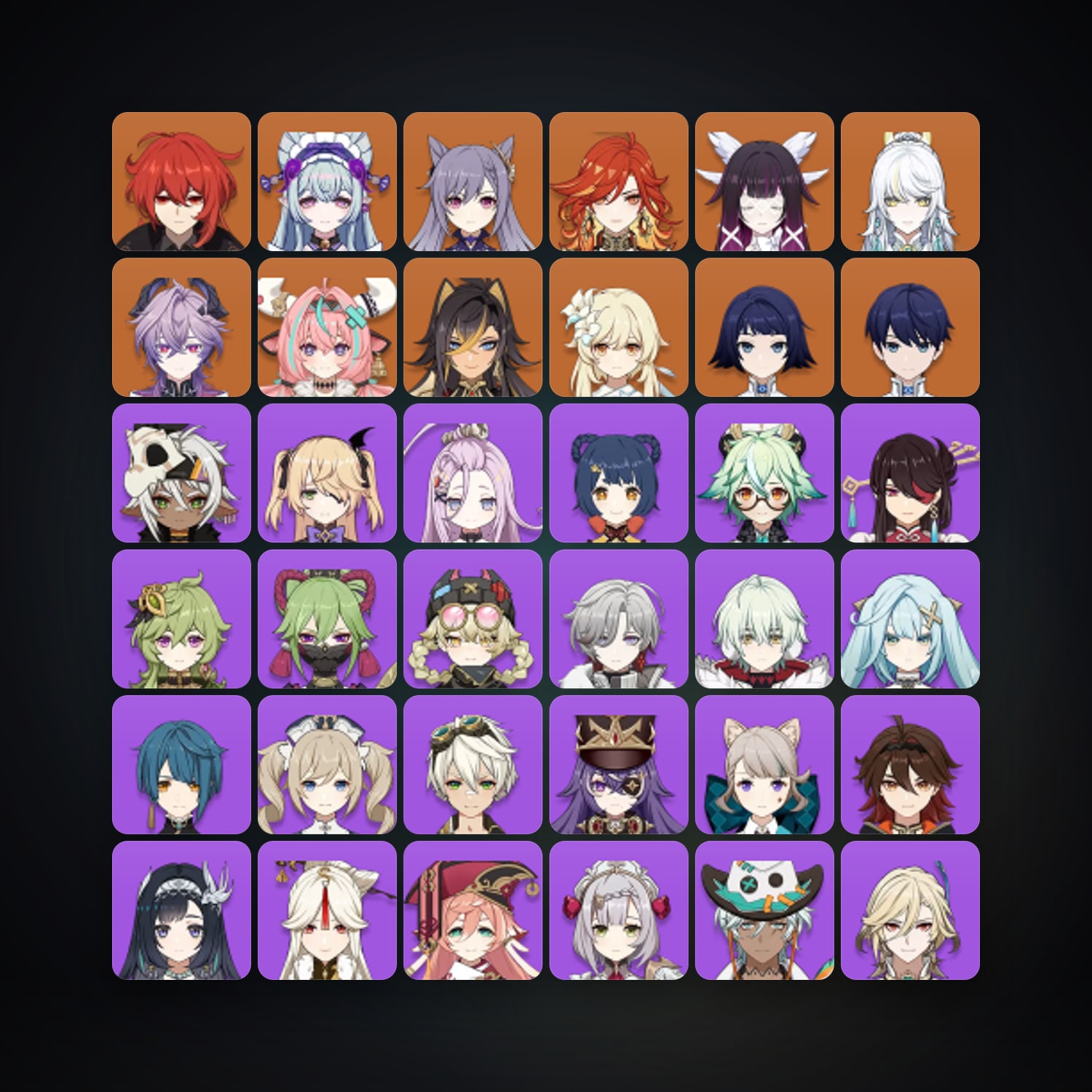 Genshin Impact | AR 56 | 49 Chars | 9× 5★ — HabibiAccounts