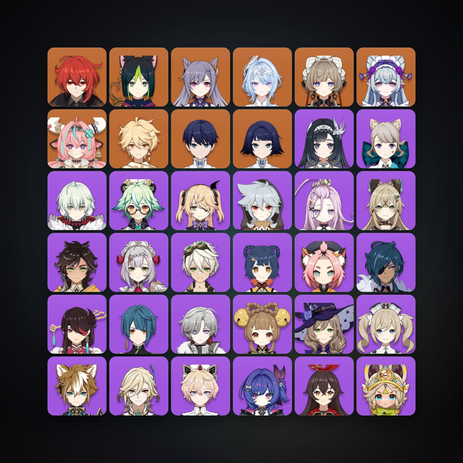 Genshin Impact | AR 56 | 41 Chars | 7× 5★ — HabibiAccounts