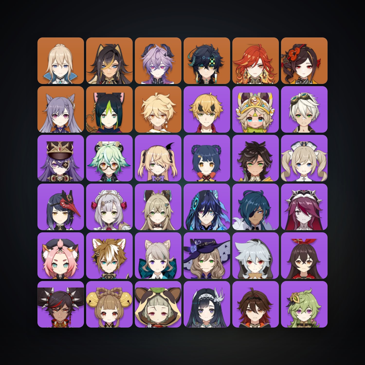 Genshin Impact | AR 45 | 39 Chars | 8× 5★ — HabibiAccounts
