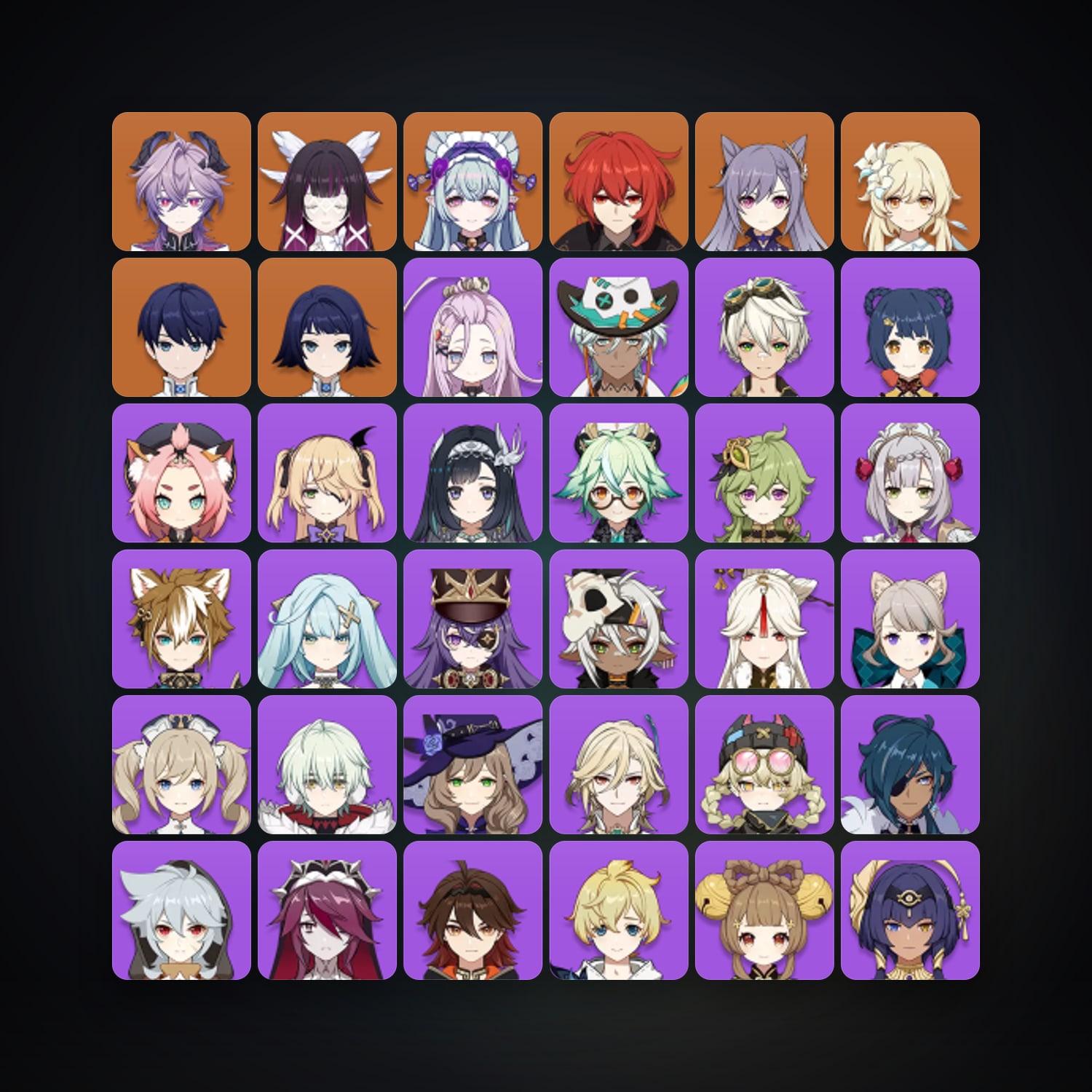 Genshin Impact | AR 49 | 39 Chars | 5× 5★ — HabibiAccounts