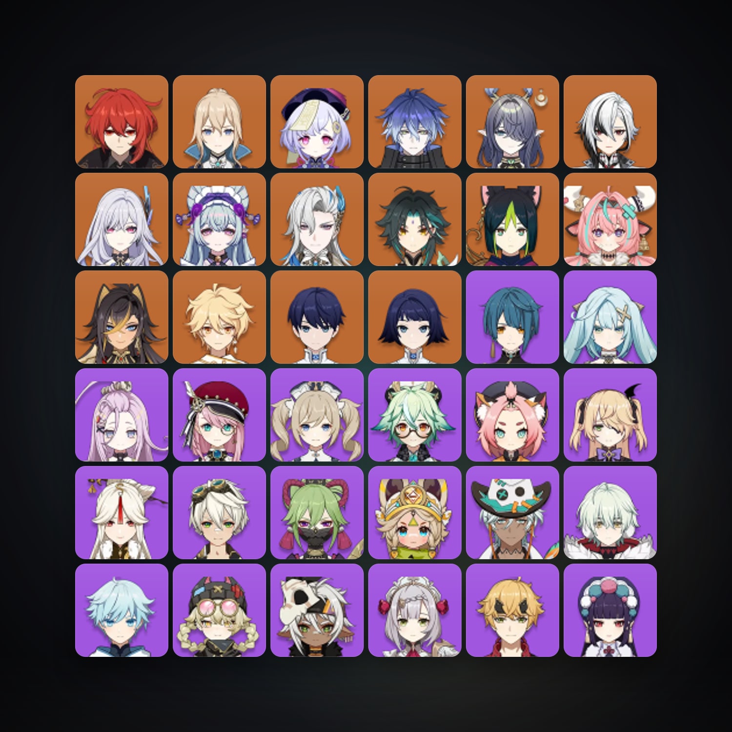 Genshin Impact | AR 45 | 57 Chars | 13× 5★ — HabibiAccounts