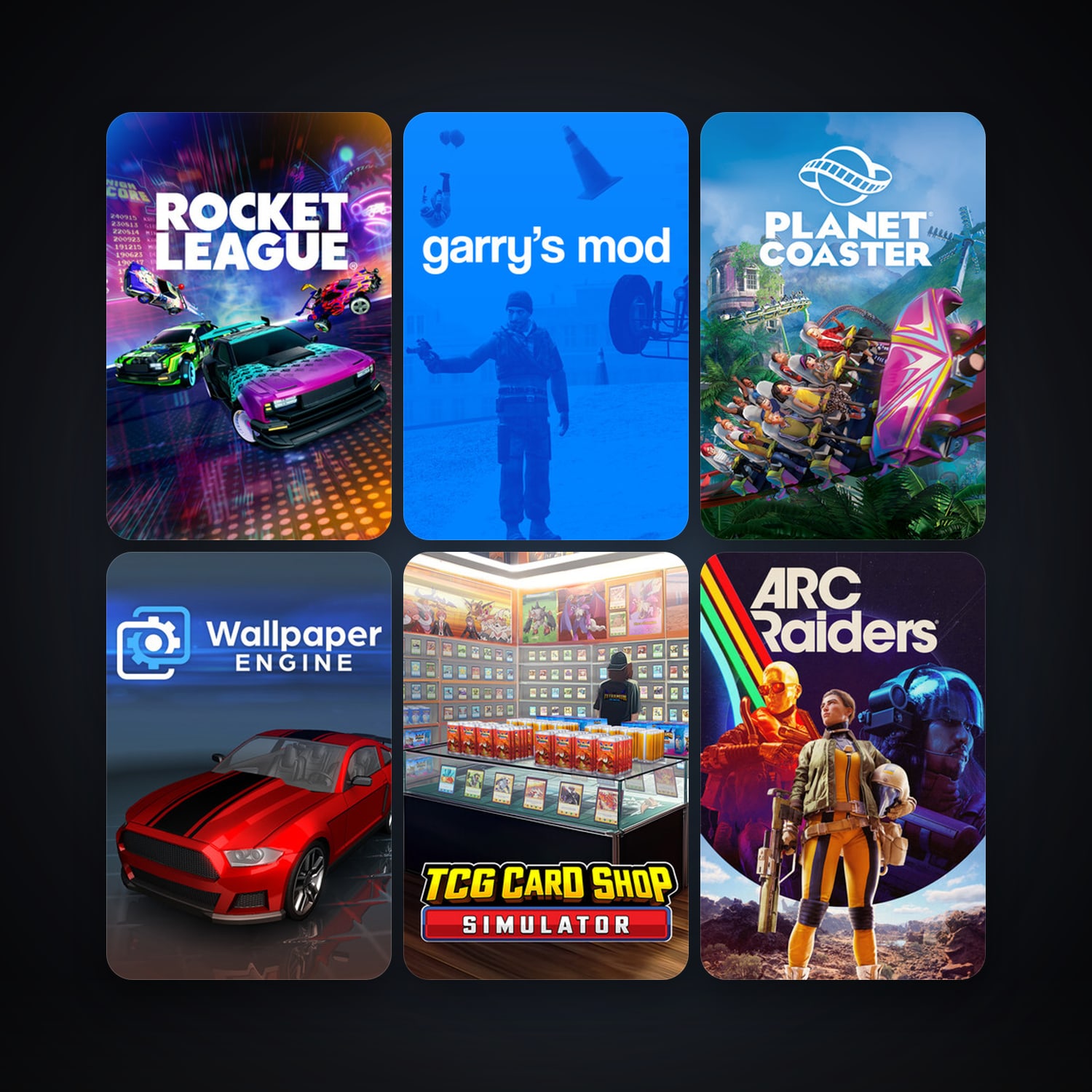 Garry's Mod + Rocket League, 79 games, clean — HabibiAccounts