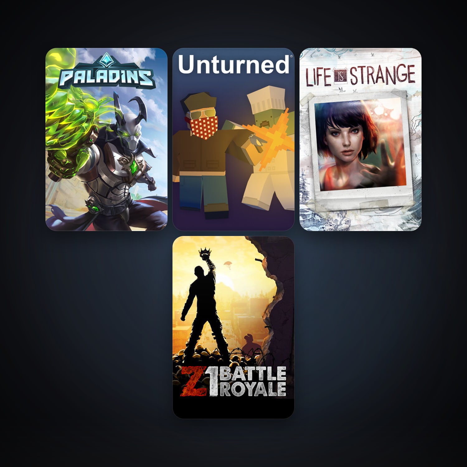 Steam account: Unturned + Life is Strange - Episode 1, 7 games, clean — HabibiAccounts