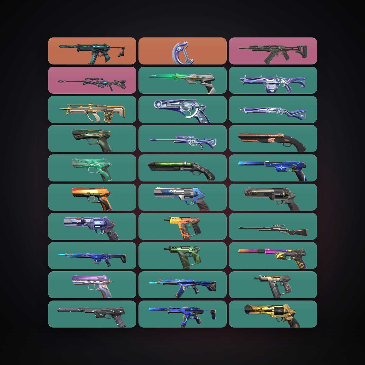 AP Plat 1 locker — 1 knives, 38 skins, lvl 276 — HabibiAccounts