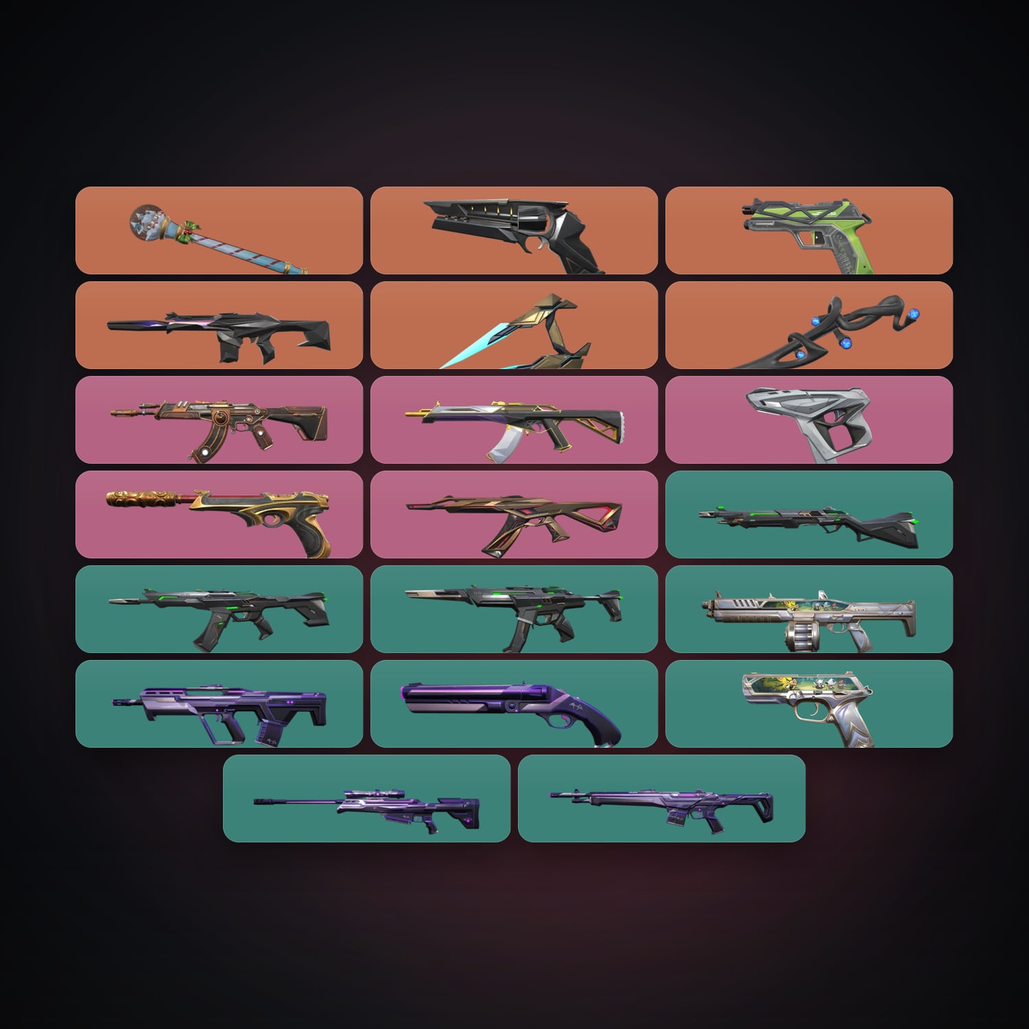 EU locker — 3 knives, 20 skins, lvl 24 — HabibiAccounts