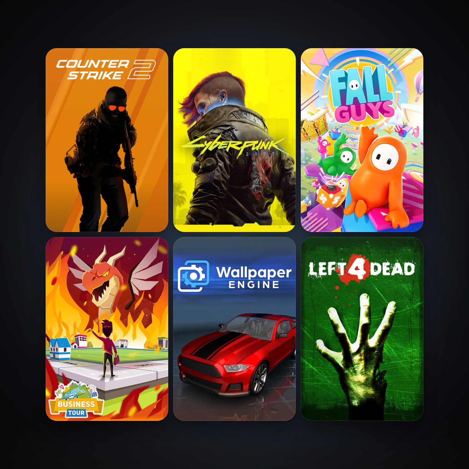 Left 4 Dead + CS2 Prime, 11 games, clean — HabibiAccounts