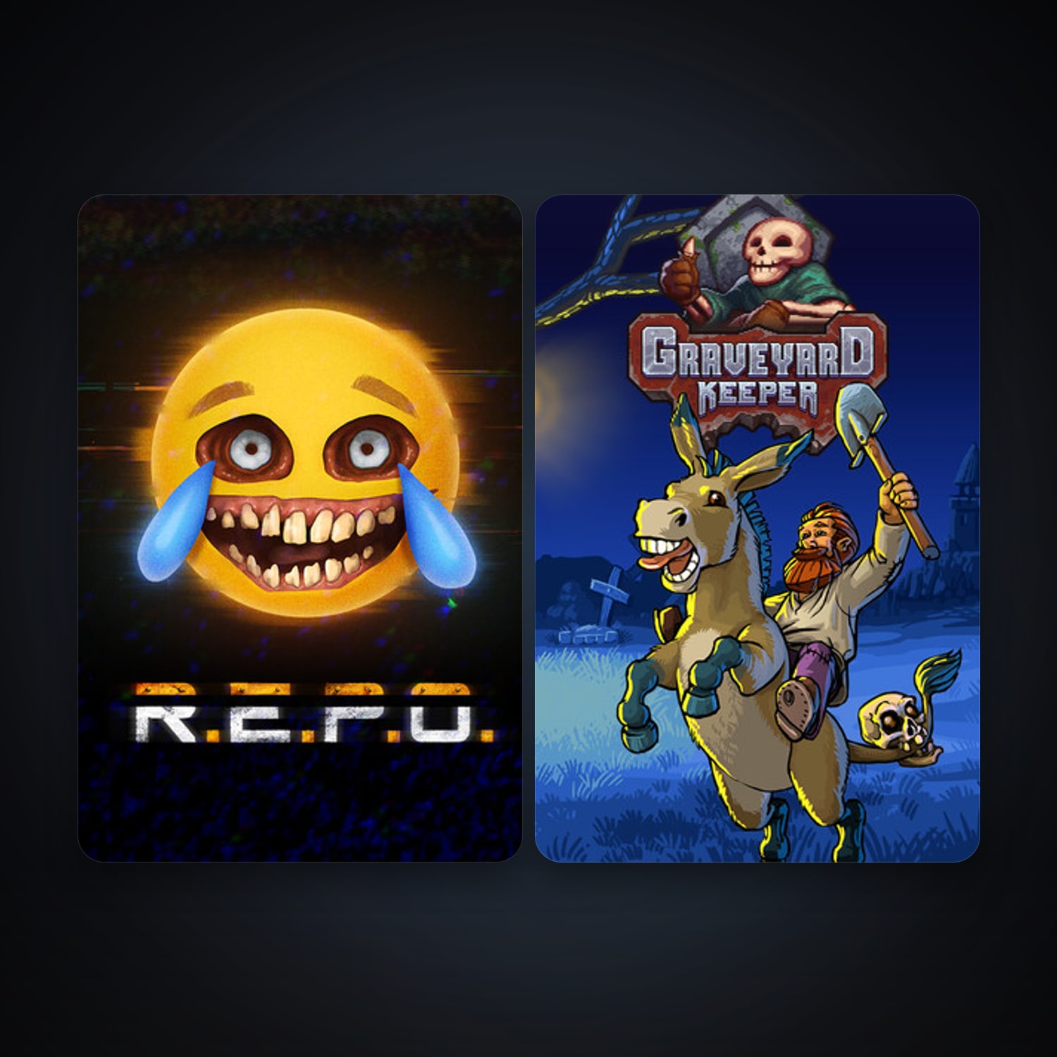 Graveyard Keeper + R.E.P.O., 3 games, clean — HabibiAccounts