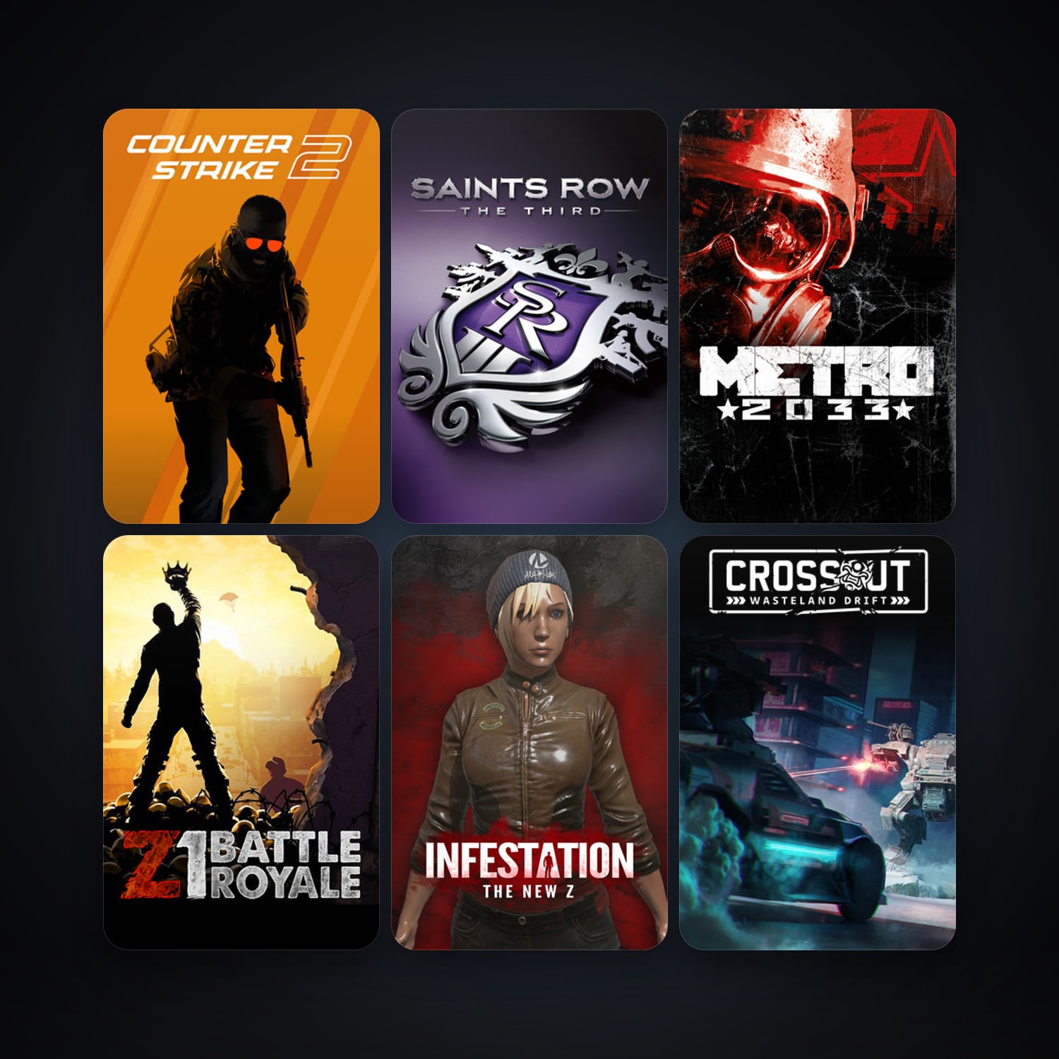 CS2 Prime + Metro 2033, 13 games, clean — HabibiAccounts