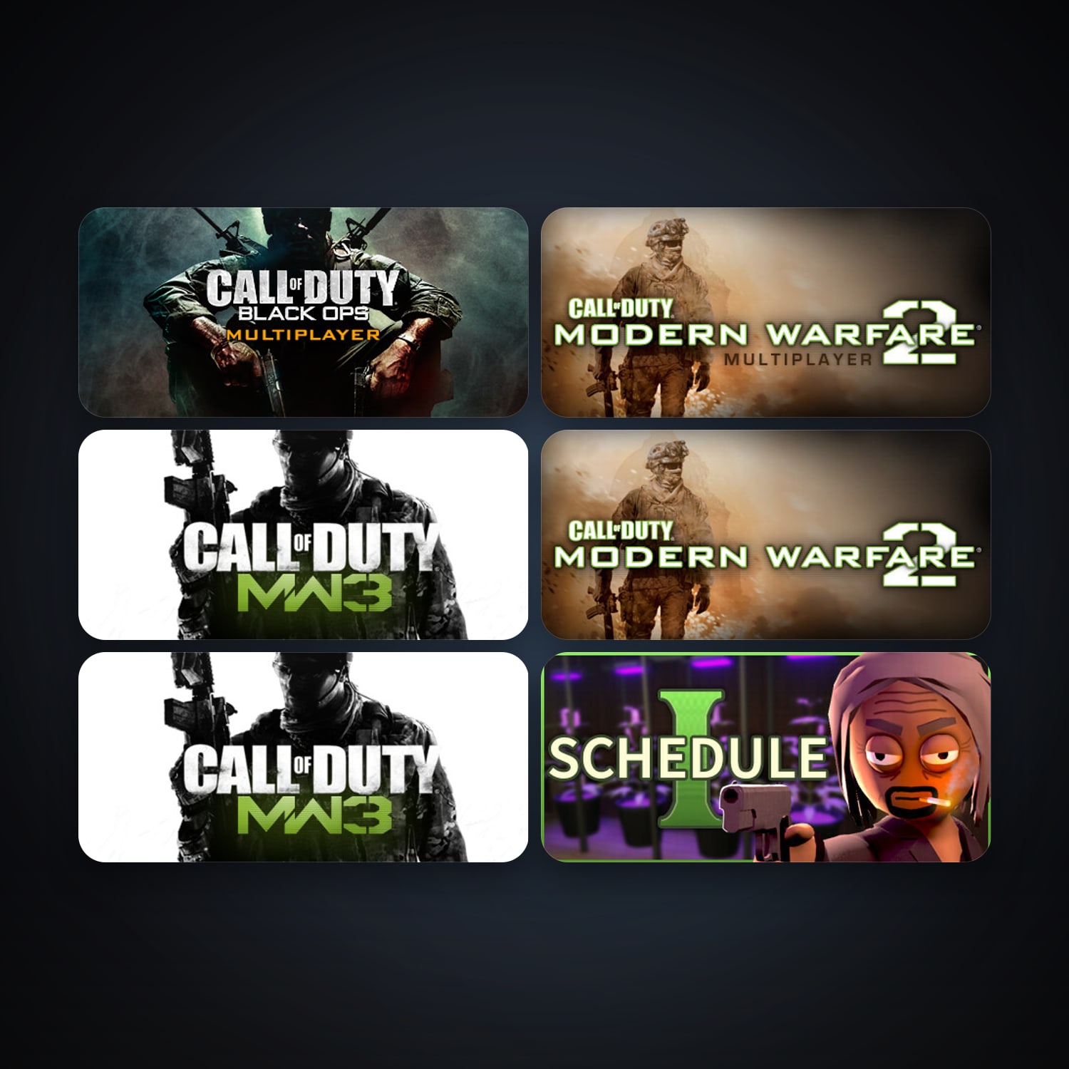 Free CS2 (No Prime) + Call of Duty: Modern Warfare 2 (2009), 45 games, Steam 11, clean — HabibiAccounts