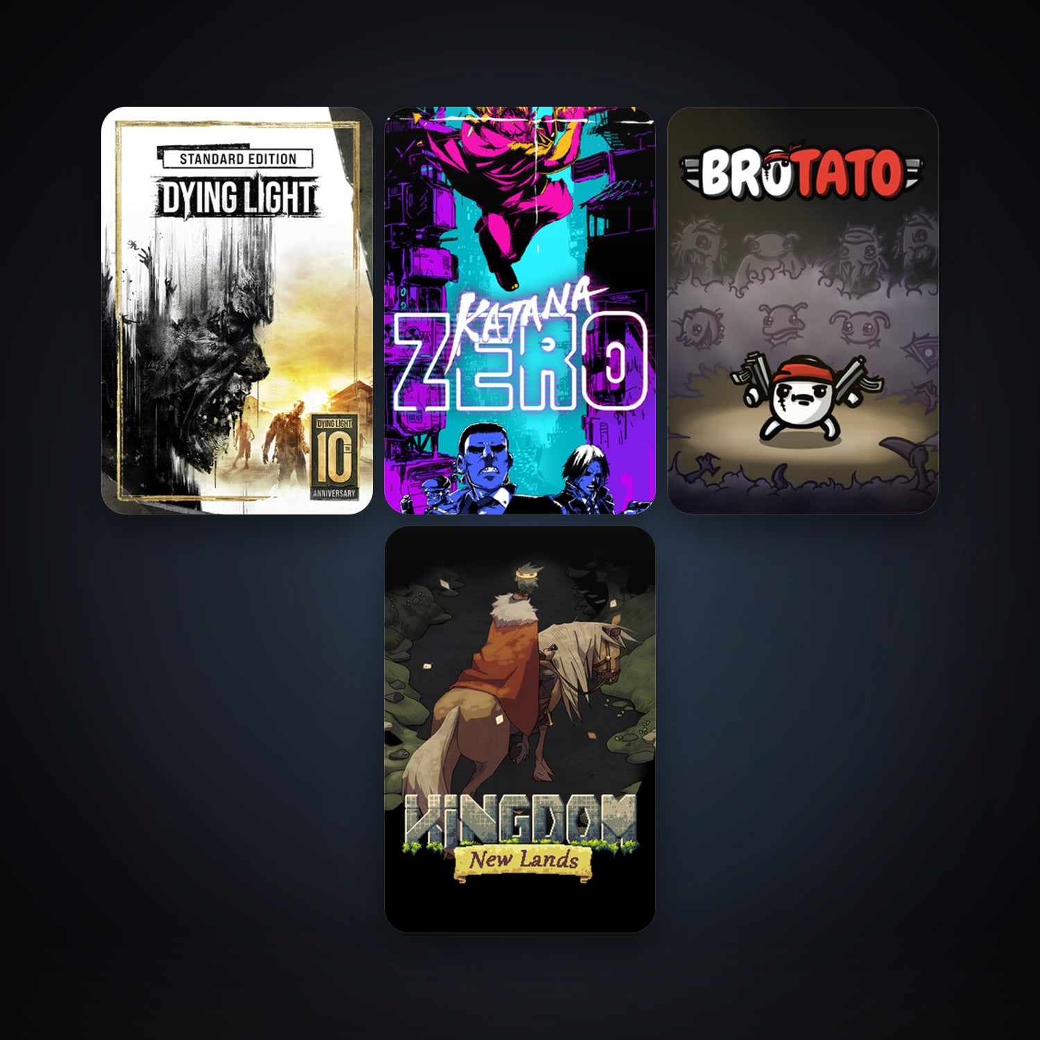Dying Light + Katana ZERO, 6 games, clean — HabibiAccounts