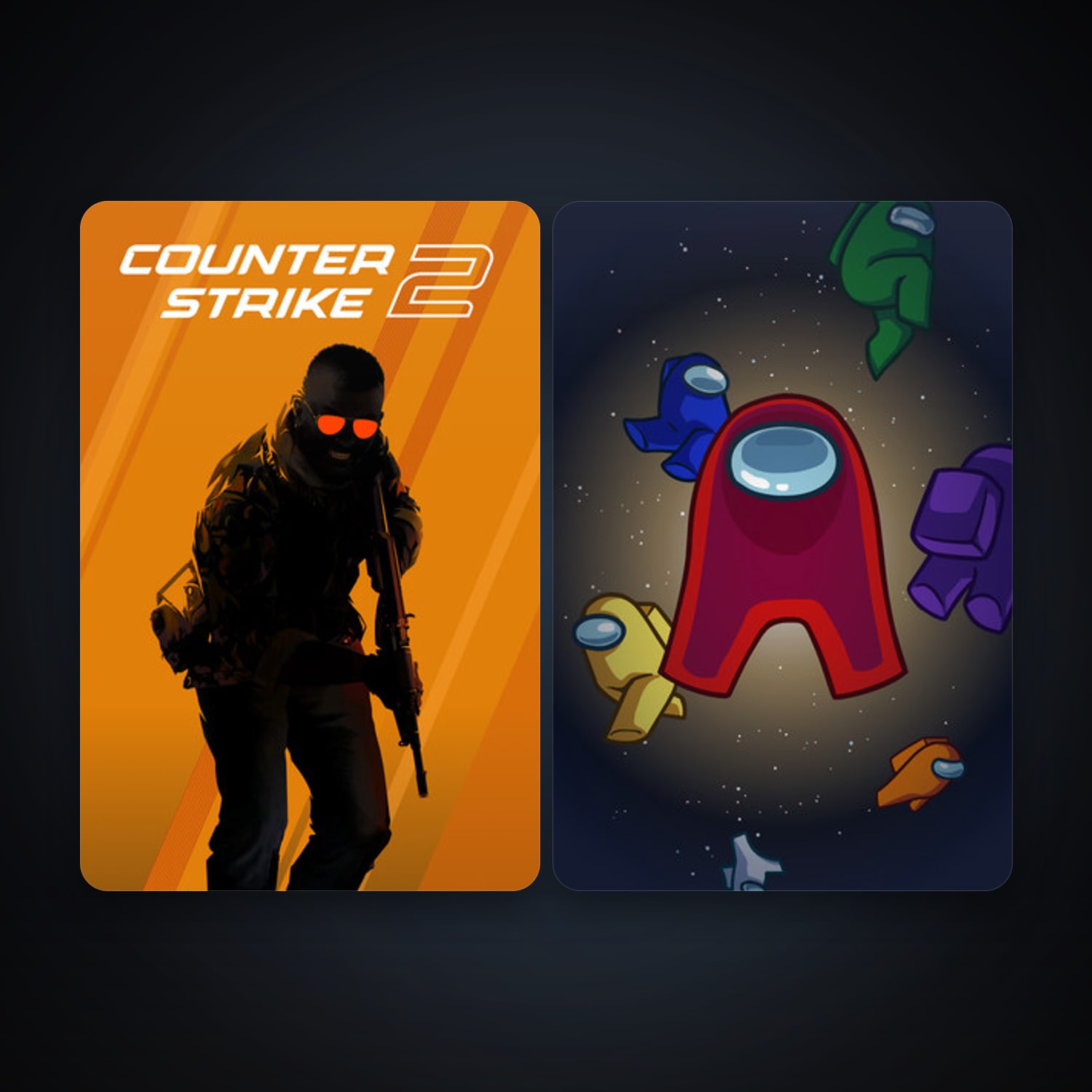 CS2 Prime + Among Us, 3 games, clean — HabibiAccounts