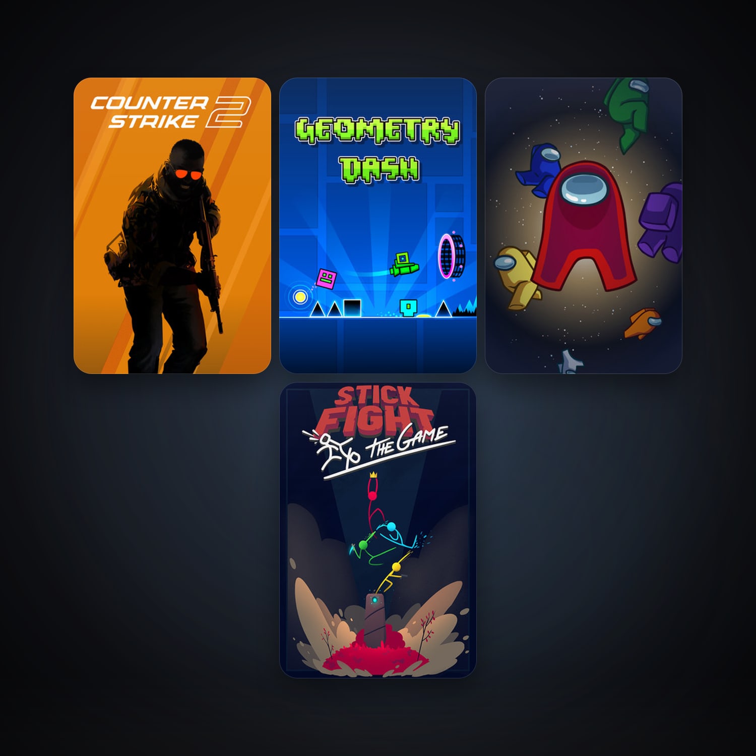CS2 Prime + Geometry Dash, 7 games, clean — HabibiAccounts