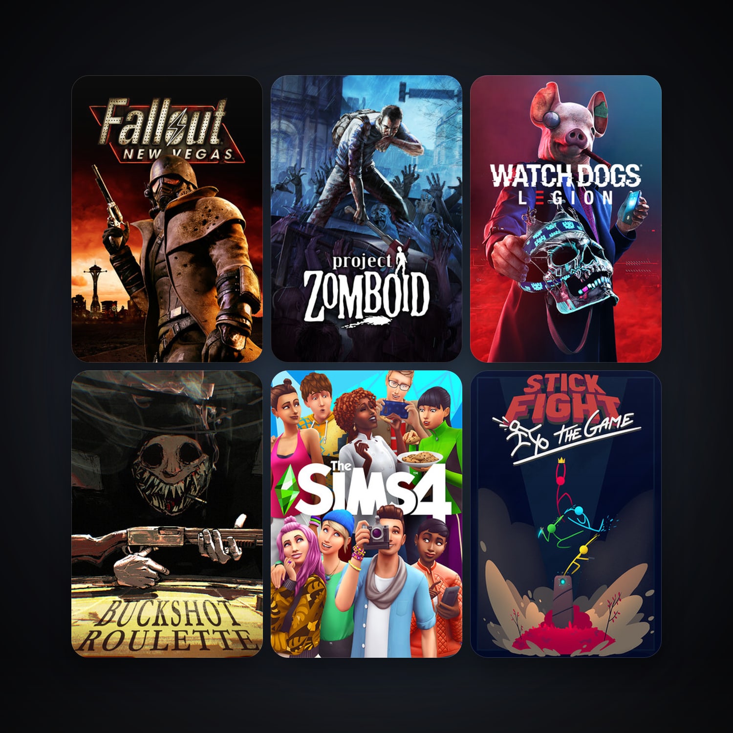 Left 4 Dead 2 + Fallout 3: Game of the Year Edition, 10 games, clean — HabibiAccounts