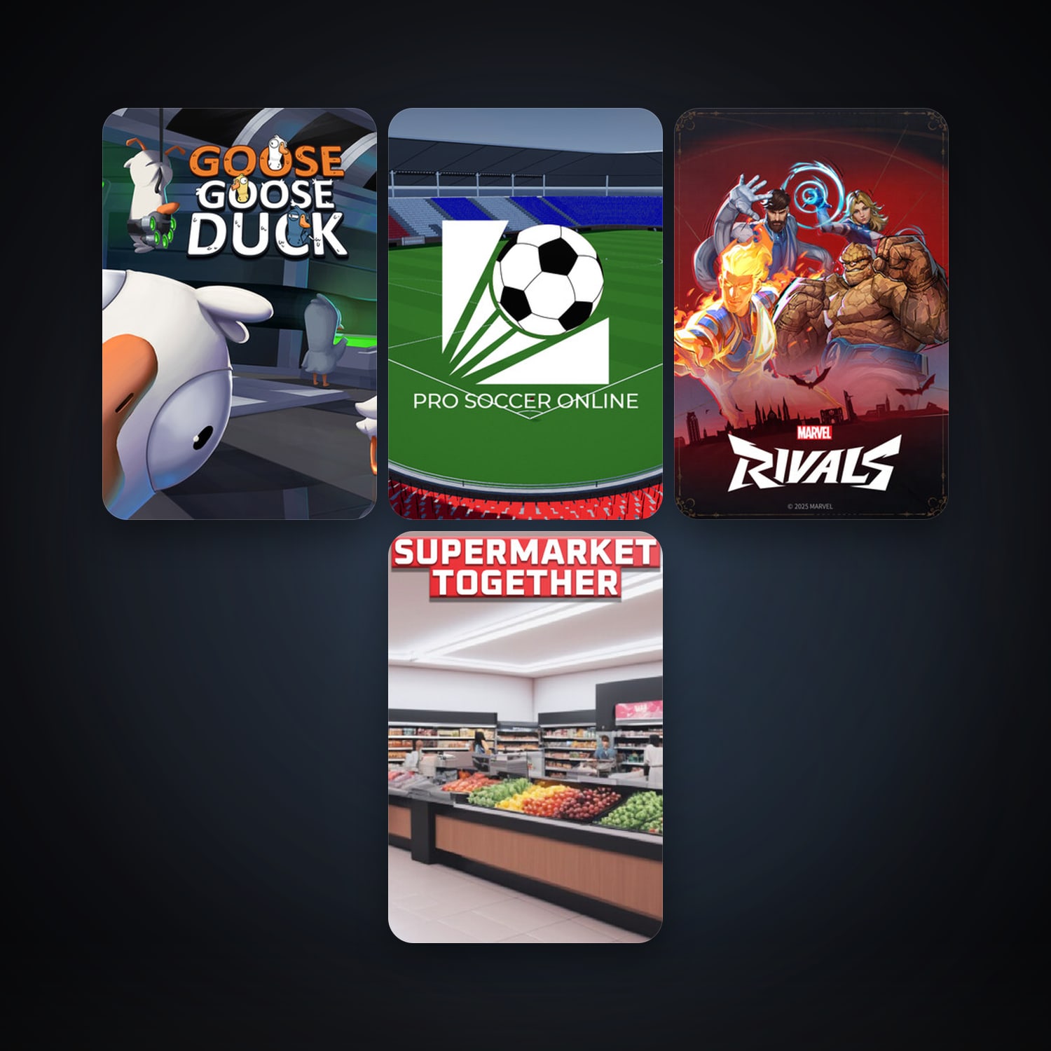 Free CS2 (No Prime) + Goose Goose Duck, 11 games, clean — HabibiAccounts