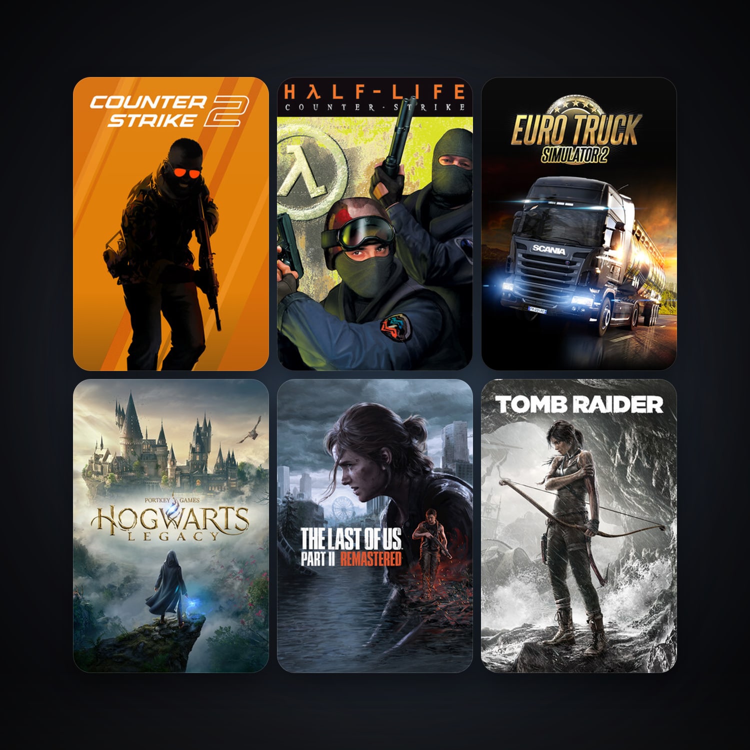 Counter-Strike + Team Fortress Classic, 62 games, Steam 12, clean — HabibiAccounts