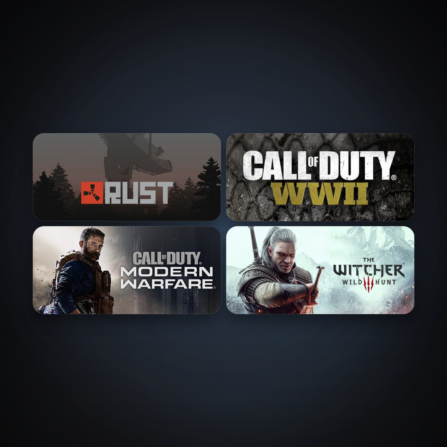 Rayman Legends + Rust, 9 games, clean — HabibiAccounts