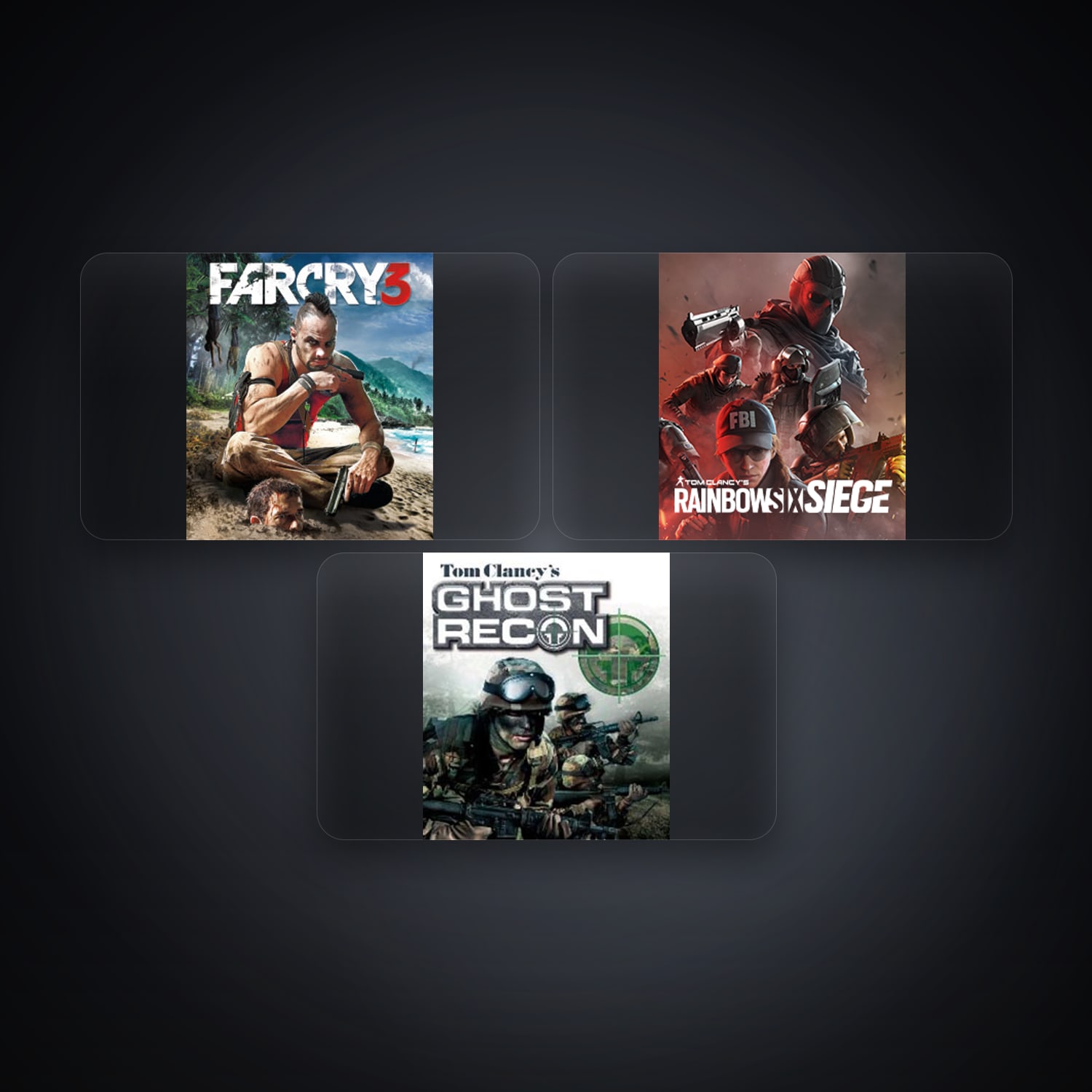 Ubisoft Far Cry 3 Deluxe Edition + Tom Clancy's Rainbow Six Siege (Steam) — DZ — 3 games — HabibiAccounts