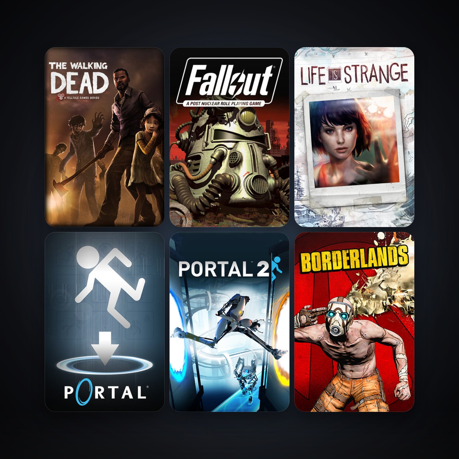 Portal + Portal 2, 45 games, clean — HabibiAccounts