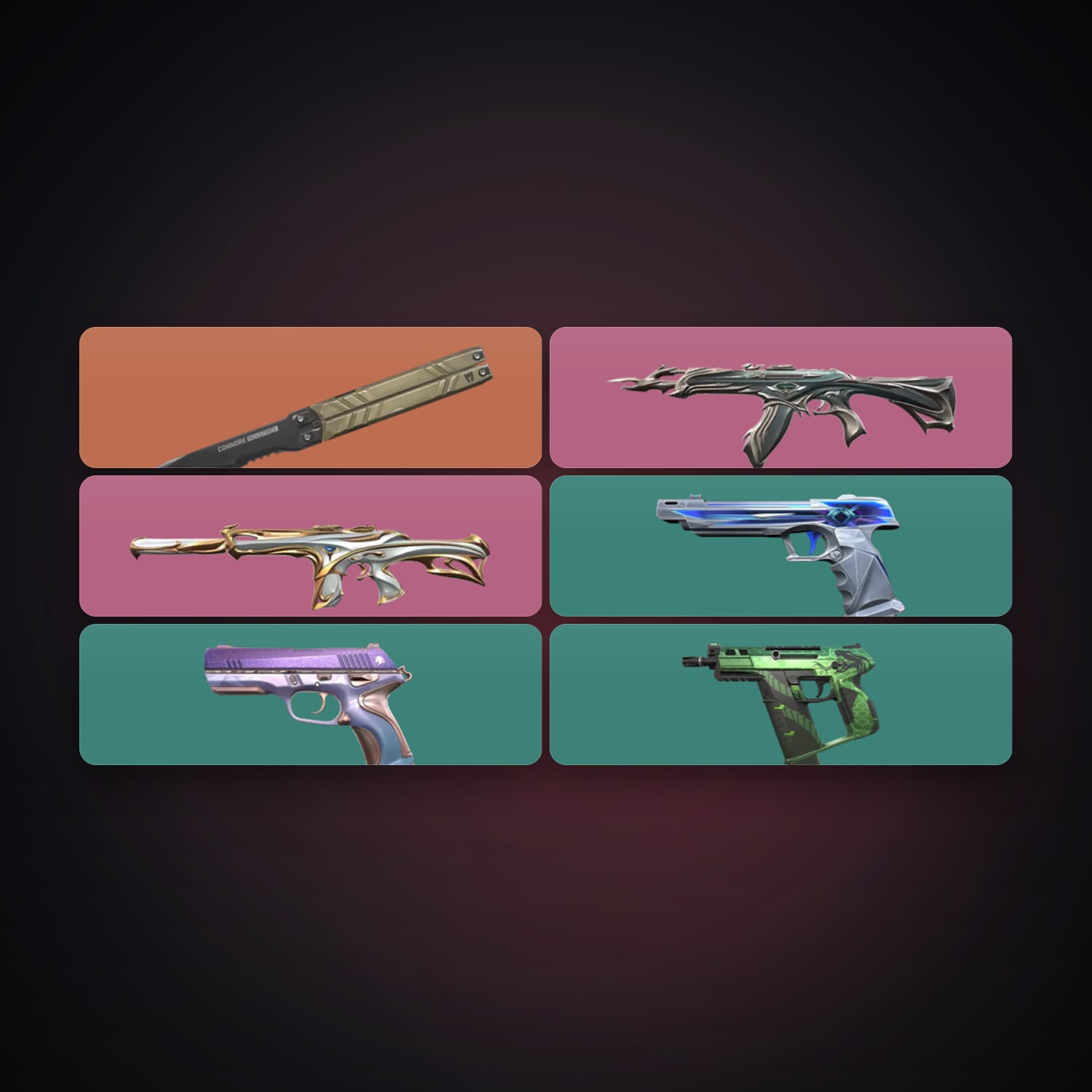 AP Gold 3 locker — 1 knives, 6 skins, lvl 103 — HabibiAccounts