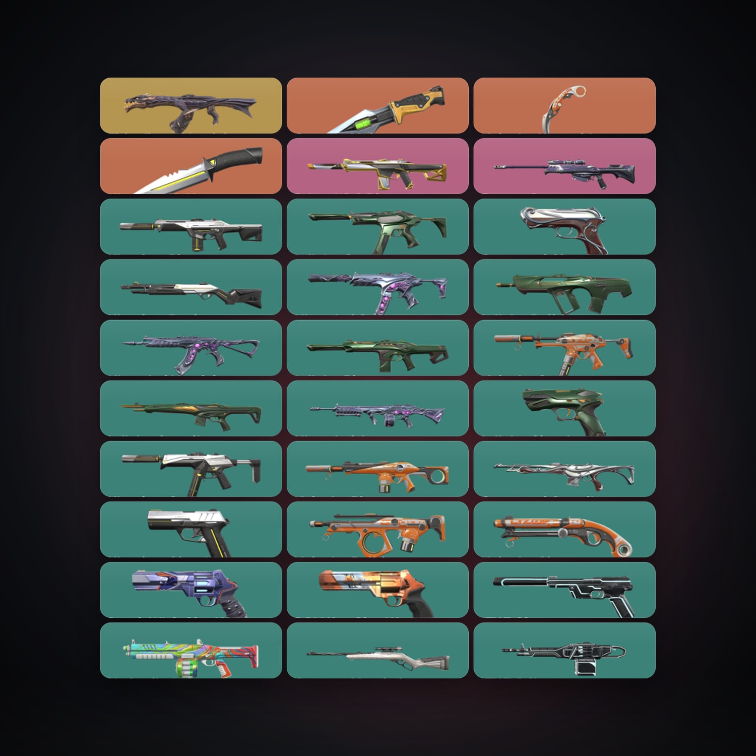 EU Diamond 1 locker — 3 knives, 69 skins, lvl 148 — HabibiAccounts
