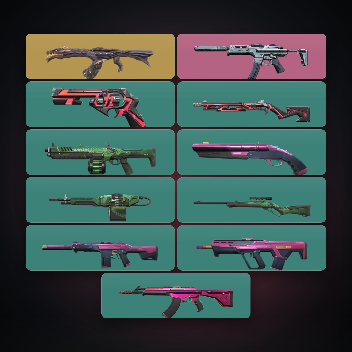 NA locker — 11 skins, lvl 22 — HabibiAccounts