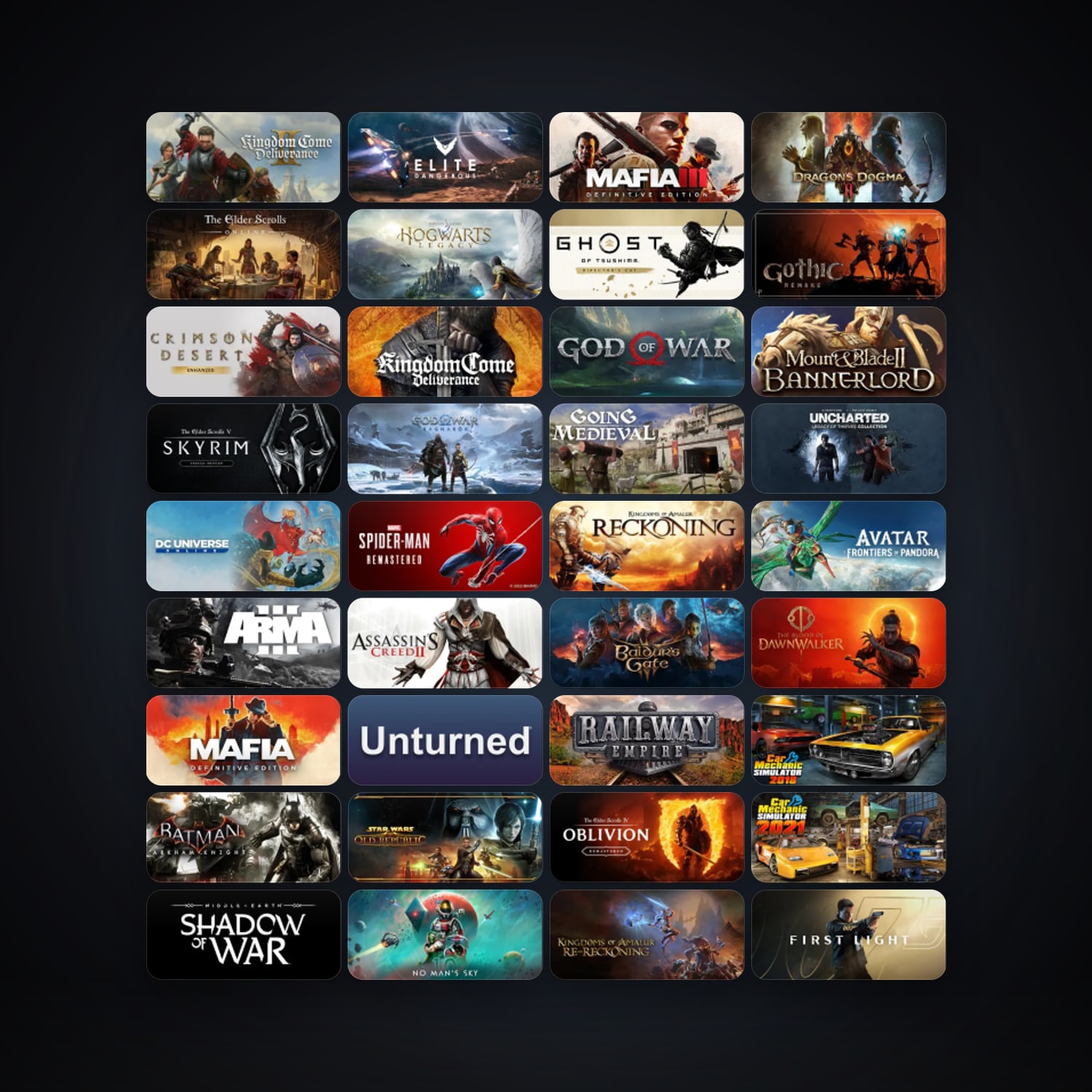 STAR WARS Jedi Knight - Jedi Academy + Star Trek Online, 126 games, Steam 11, clean — HabibiAccounts