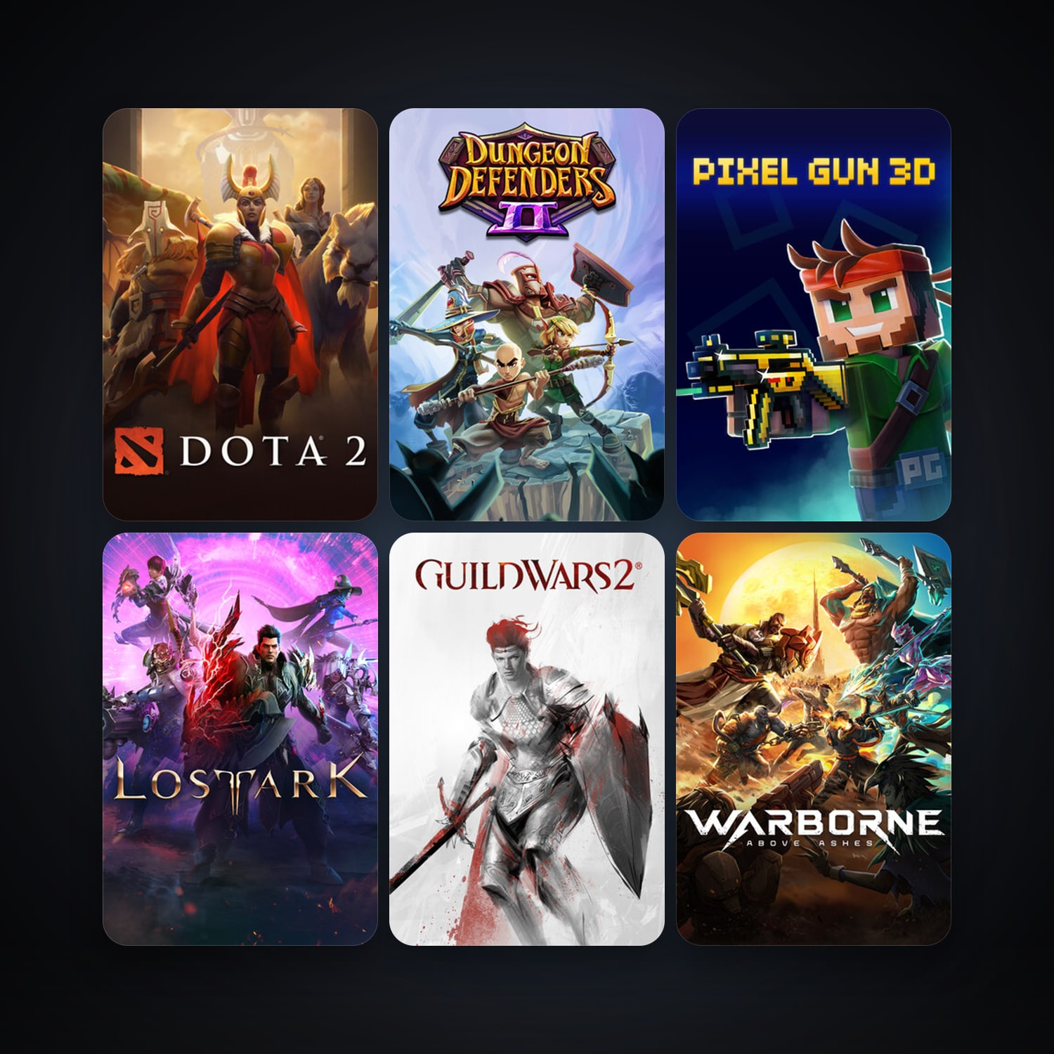 Dota 2 + Dungeon Defenders II, 20 games, clean — HabibiAccounts