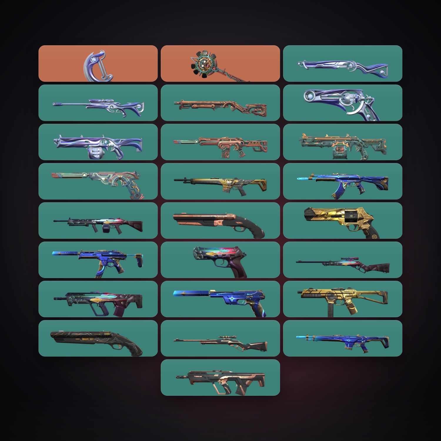 EU Gold 1 locker — 2 knives, 27 skins, lvl 62 — HabibiAccounts