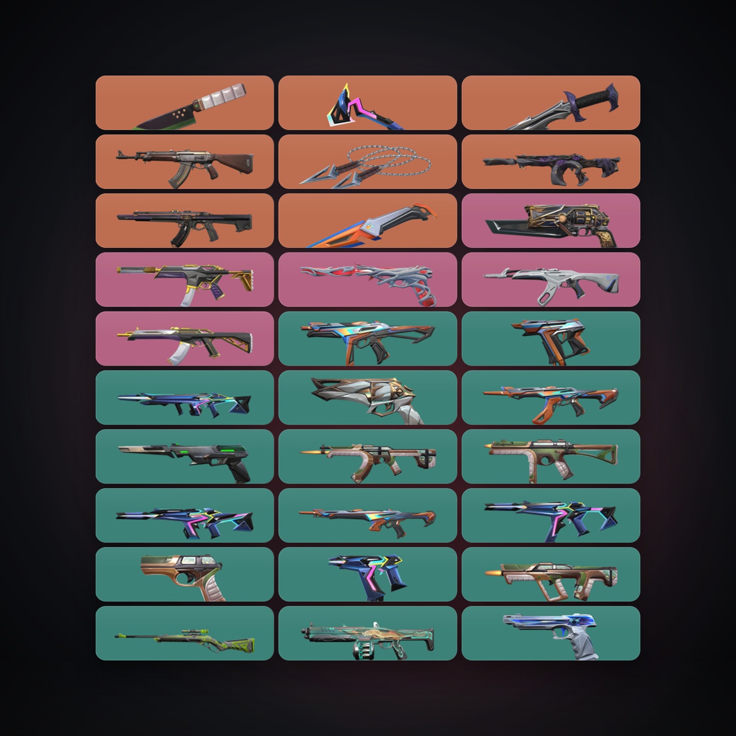EU Silver 1 locker — 5 knives, 50 skins, lvl 116 — HabibiAccounts