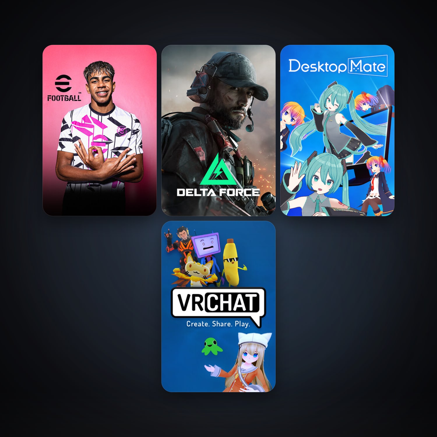 VRChat + House Flipper, 22 games, clean — HabibiAccounts