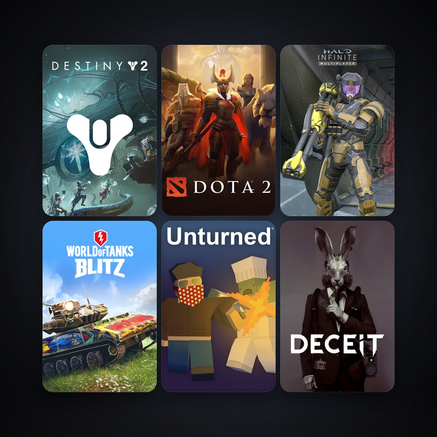 Dota 2 + Unturned, 19 games, clean — HabibiAccounts