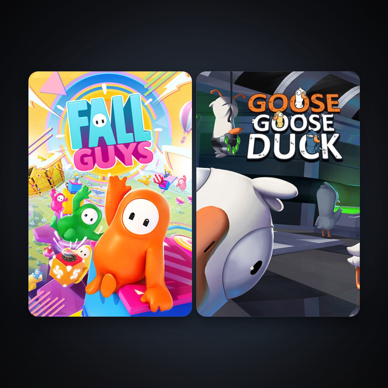 Fall Guys + Goose Goose Duck, 3 games, clean — HabibiAccounts