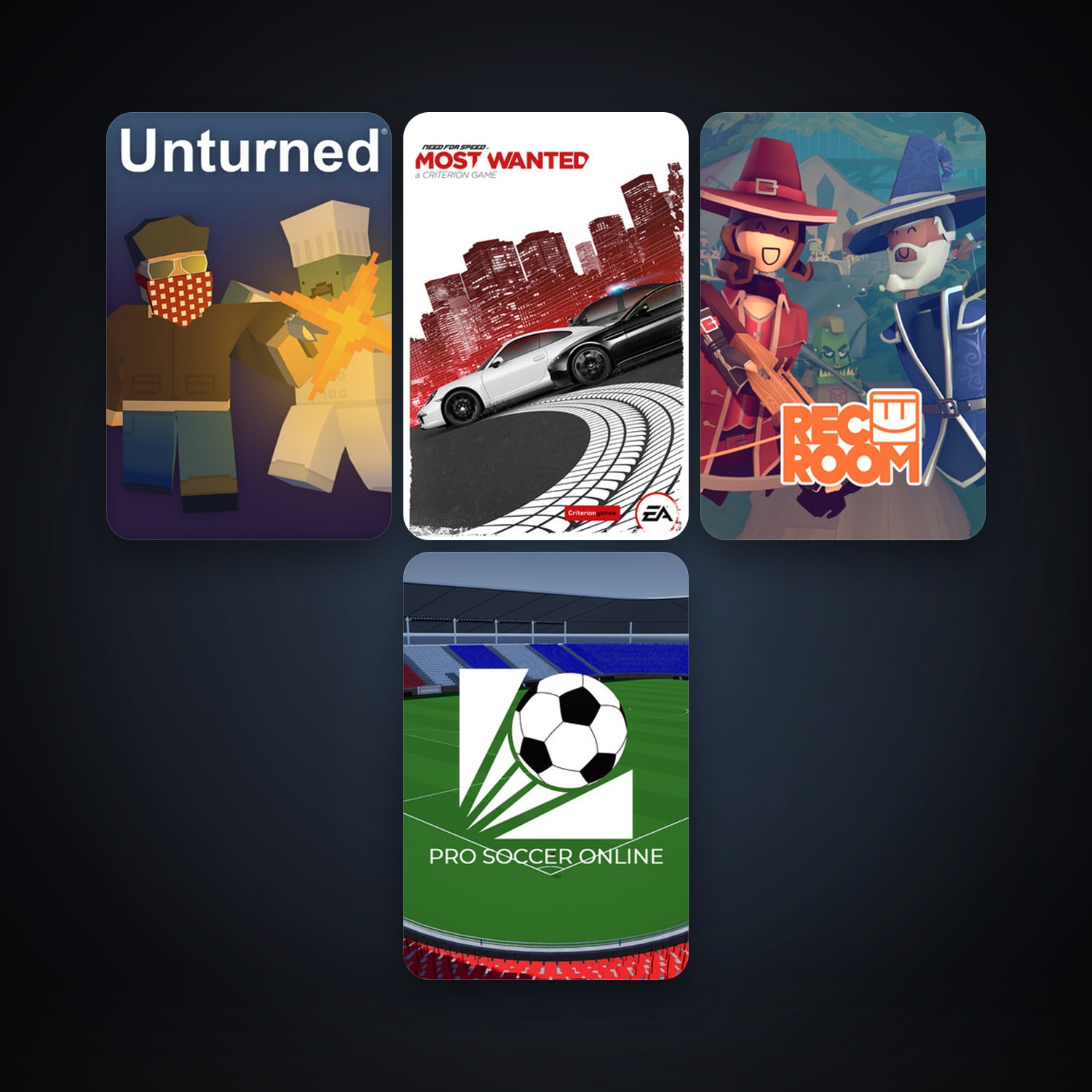 Unturned + Crystal Crisis, 11 games, clean — HabibiAccounts