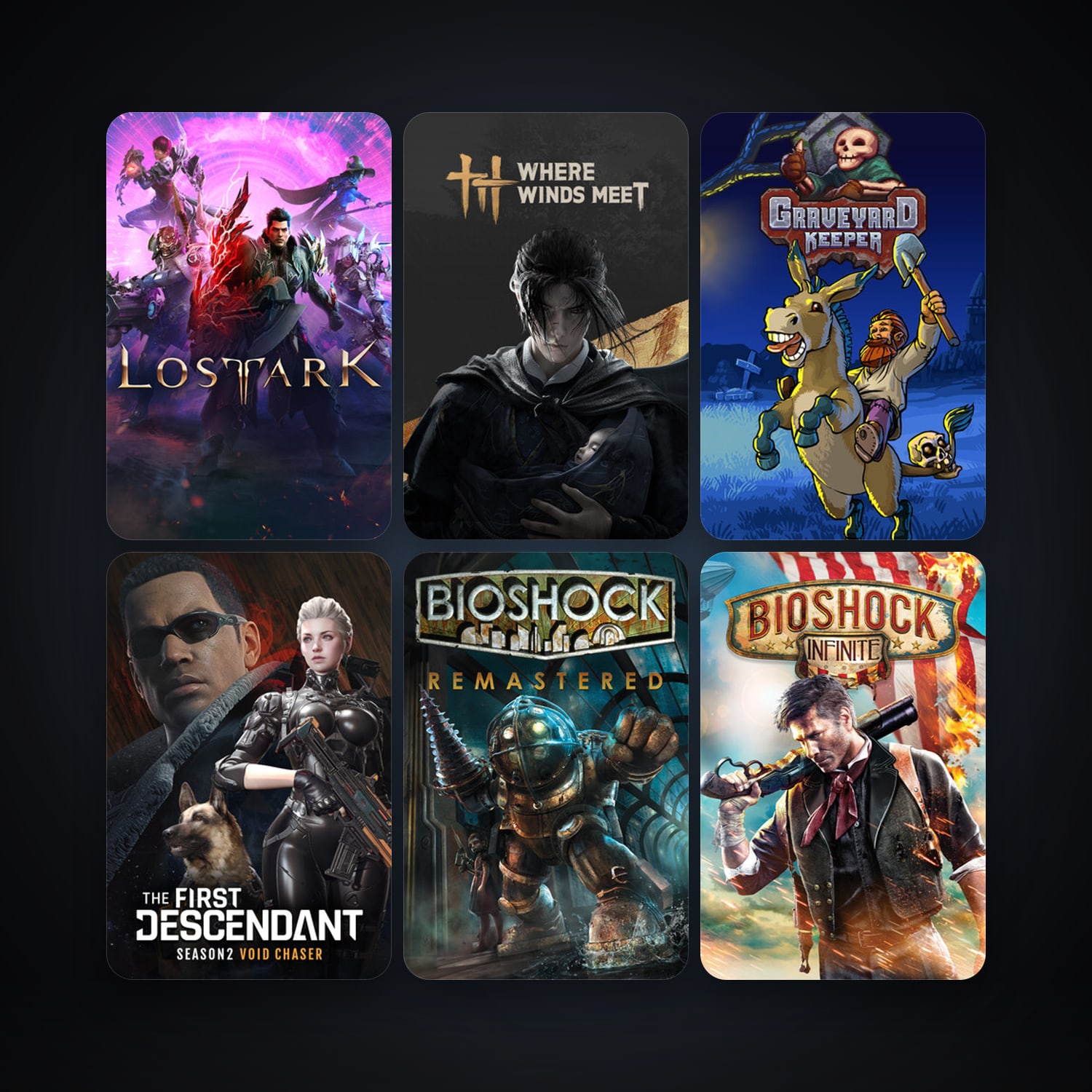 BioShock 2 + BioShock Infinite, 28 games, clean — HabibiAccounts