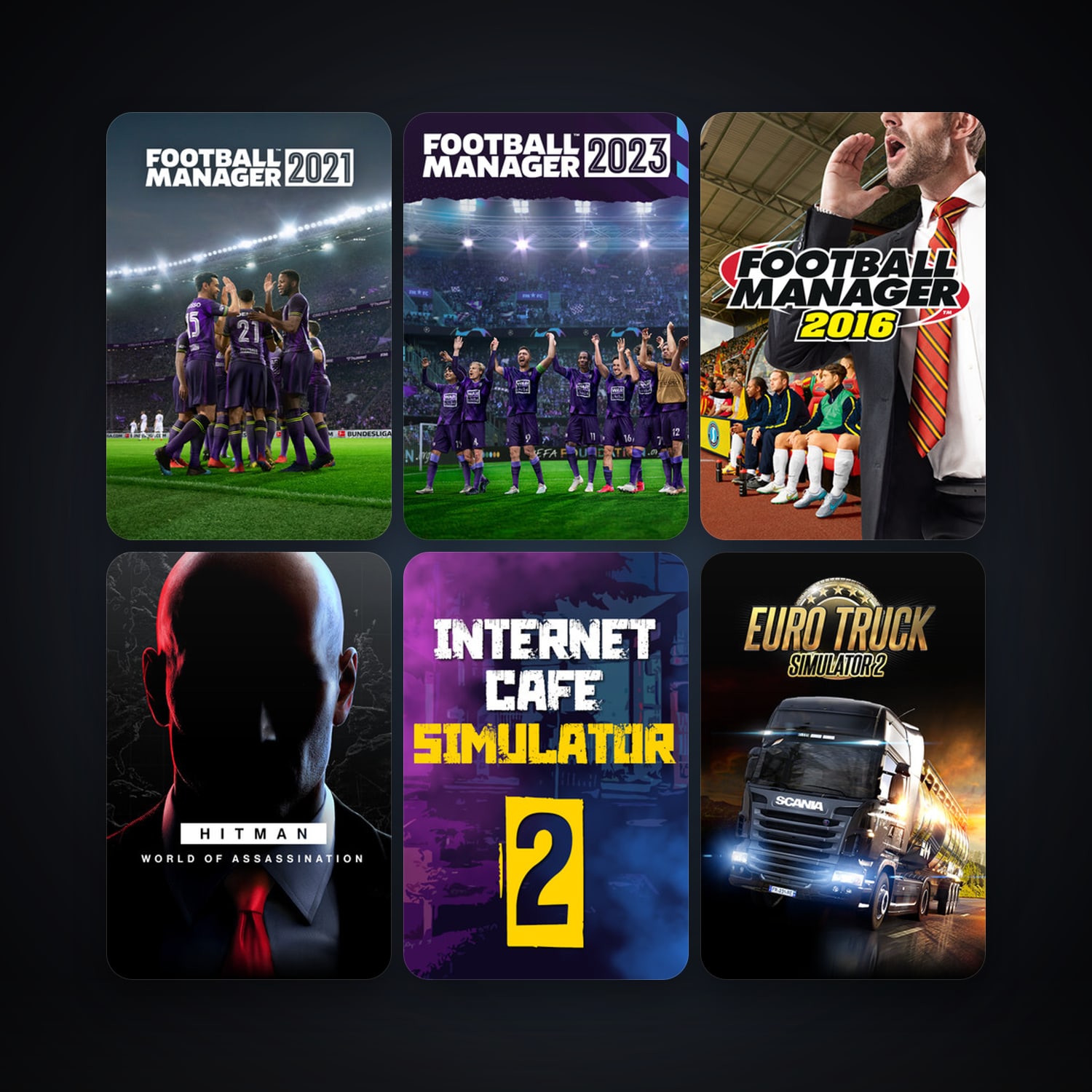 Free CS2 (No Prime) + Euro Truck Simulator 2, 68 games, clean — HabibiAccounts