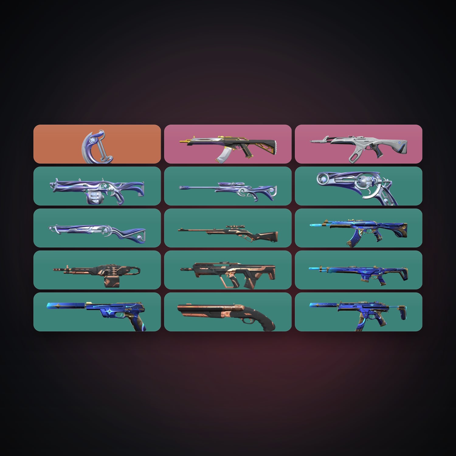 EU Gold 2 locker — 1 knives, 15 skins, lvl 86 — HabibiAccounts