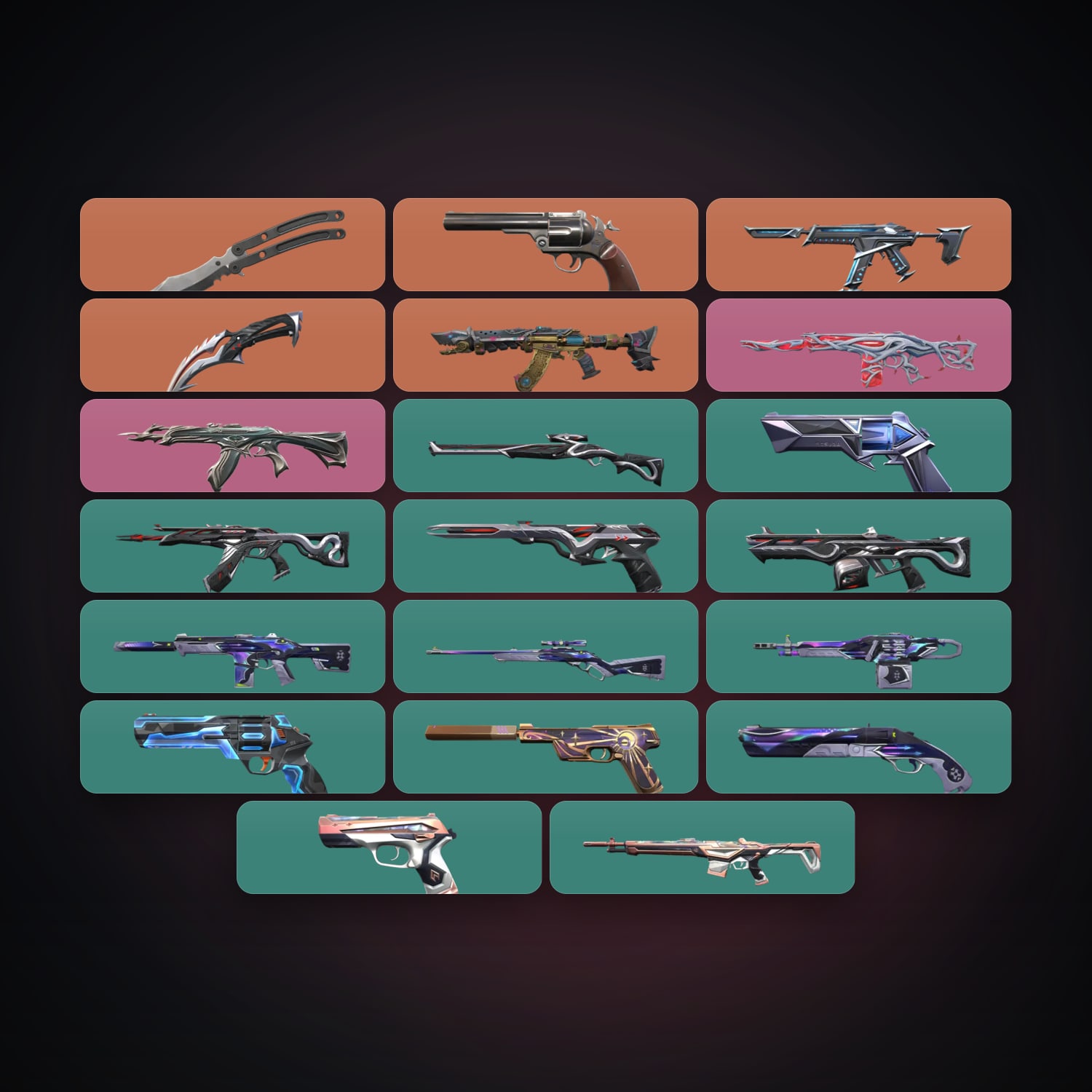 EU Bronze 3 locker — 2 knives, 21 skins, lvl 109 — HabibiAccounts