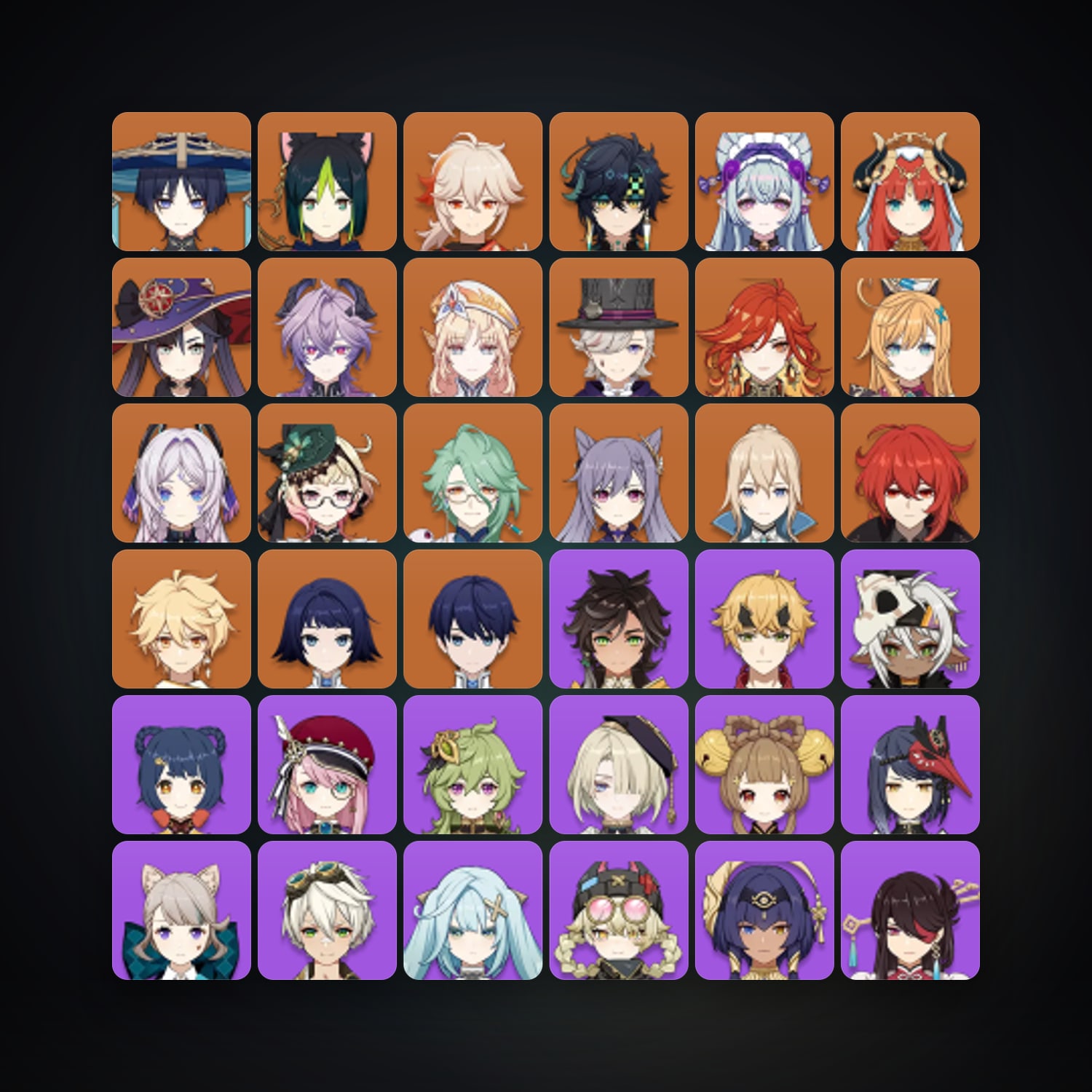 Genshin Impact | AR 59 | 66 Chars | 18× 5★ — HabibiAccounts