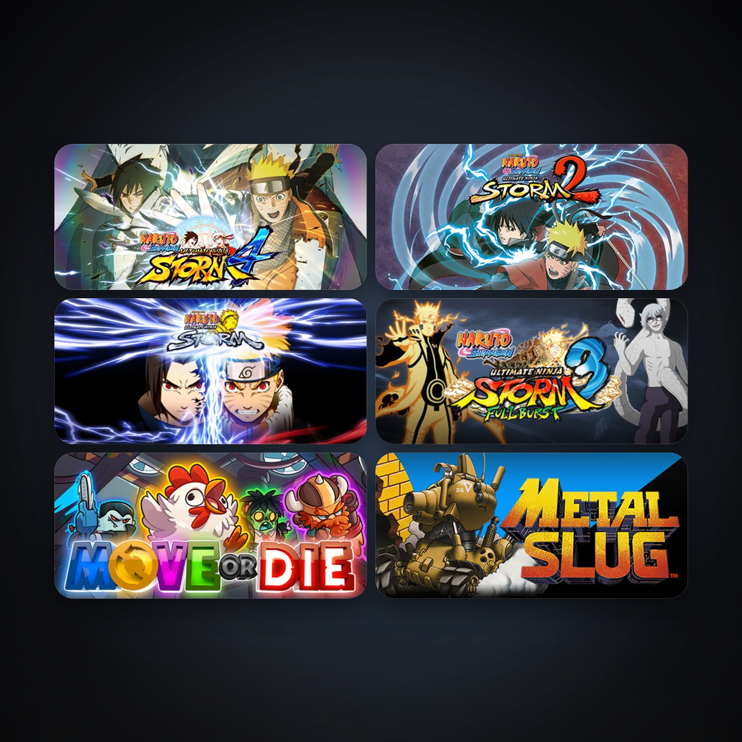 NARUTO SHIPPUDEN: Ultimate Ninja STORM 3 Full Burst HD + Skullgirls, 15 games, clean — HabibiAccounts