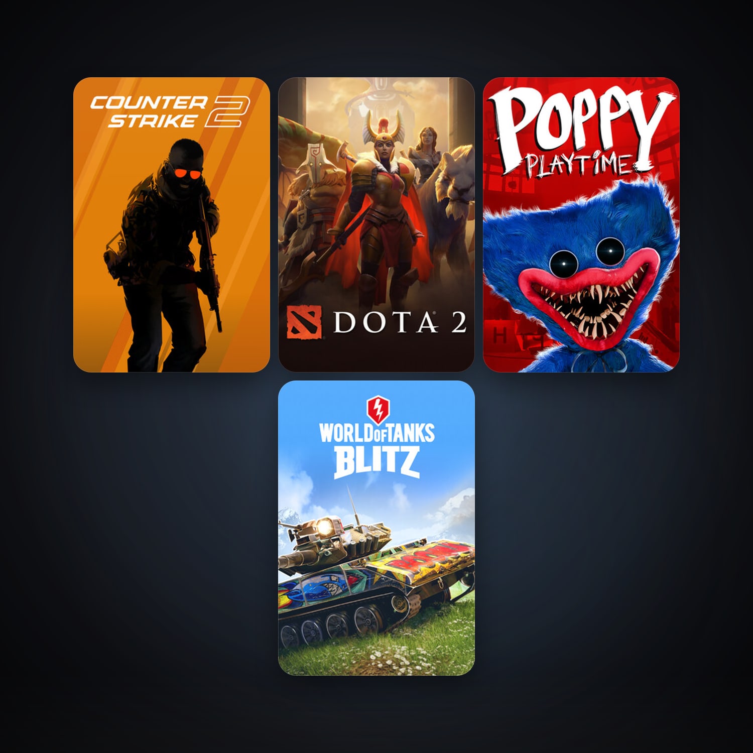 Dota 2 + CS2 Prime, 6 games, Steam 10, clean — HabibiAccounts