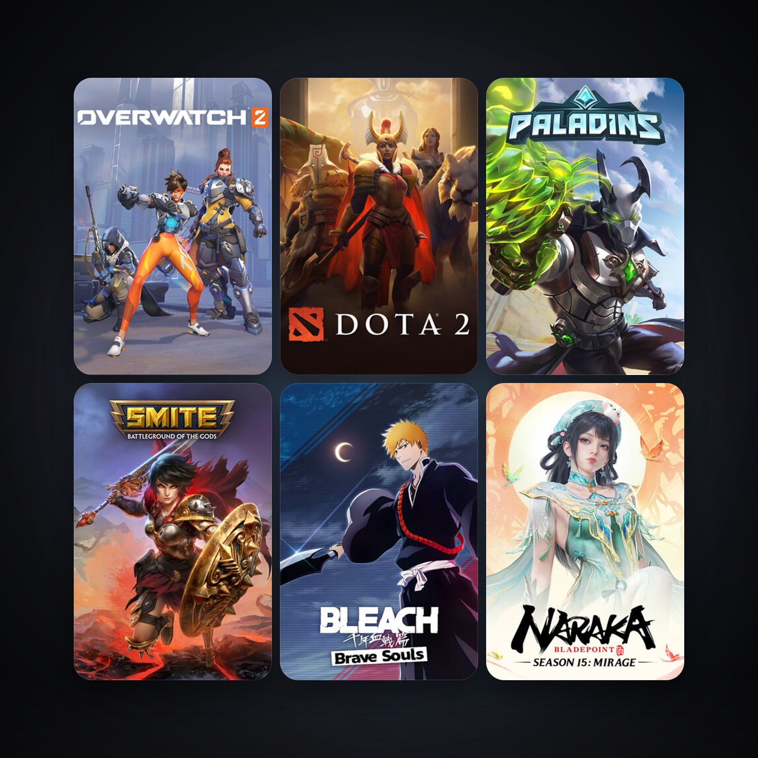 Dota 2 + SMITE, 18 games, clean — HabibiAccounts
