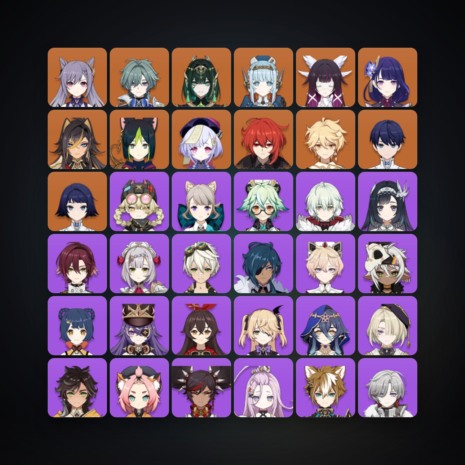 Genshin Impact | AR 56 | 55 Chars | 10× 5★ — Genshin / miHoYo Account — HabibiAccounts