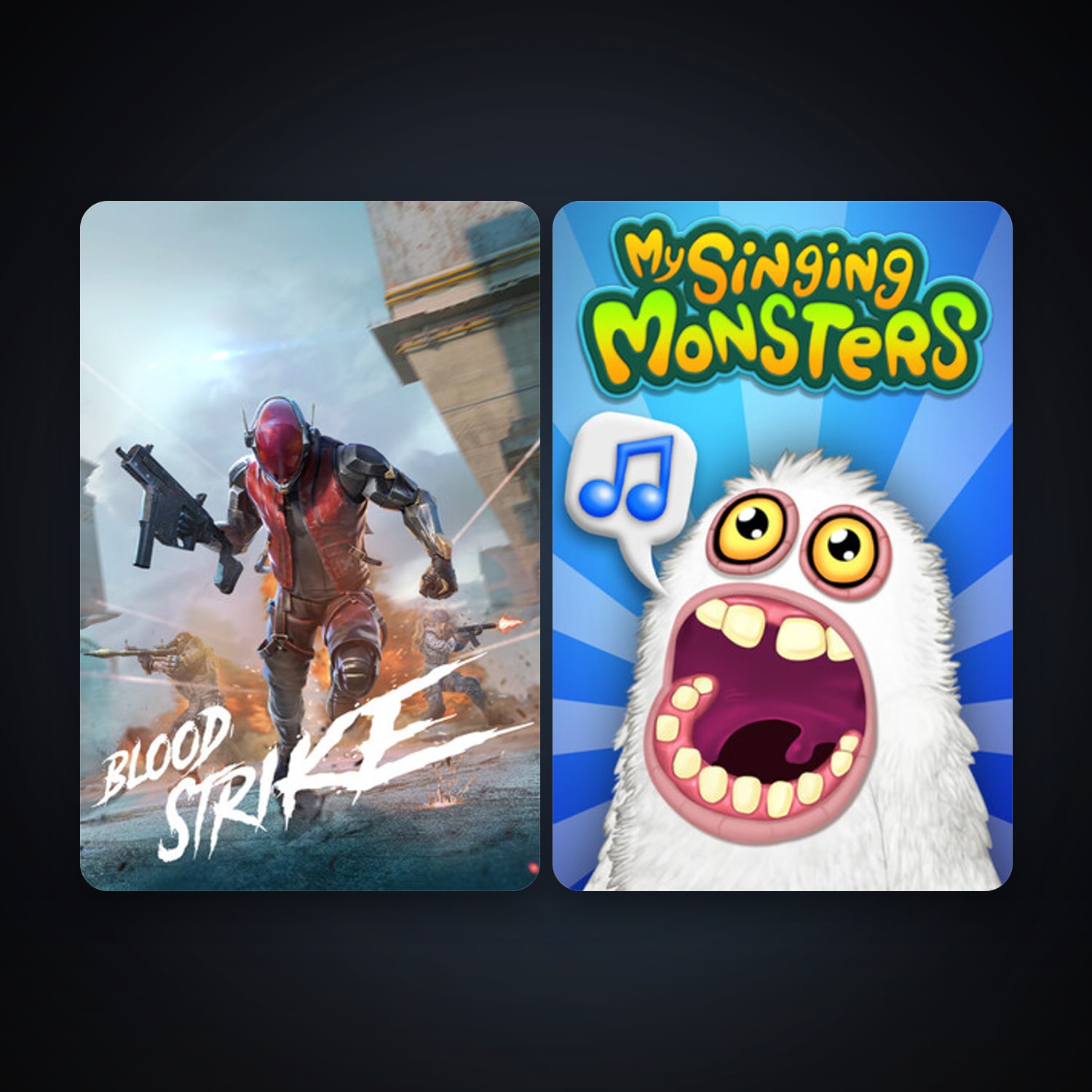 Free CS2 (No Prime) + My Singing Monsters, 4 games, clean — HabibiAccounts