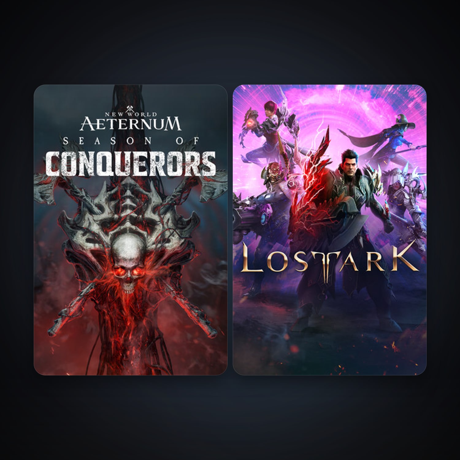 New World: Aeternum + Lost Ark, 2 games, clean — HabibiAccounts